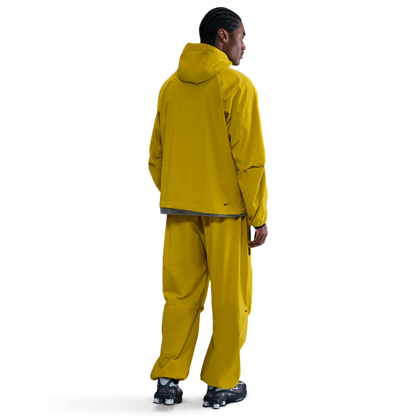 Nike Tech Woven Pants OS - Men's - Bright Citron/Bright Citron/Black