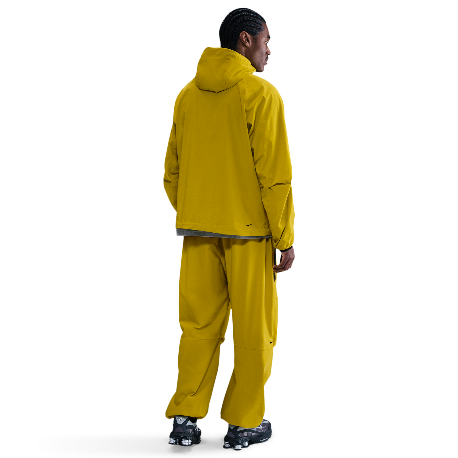 Nike Tech Woven Pants OS - Men's - Bright Citron/Bright Citron/Black