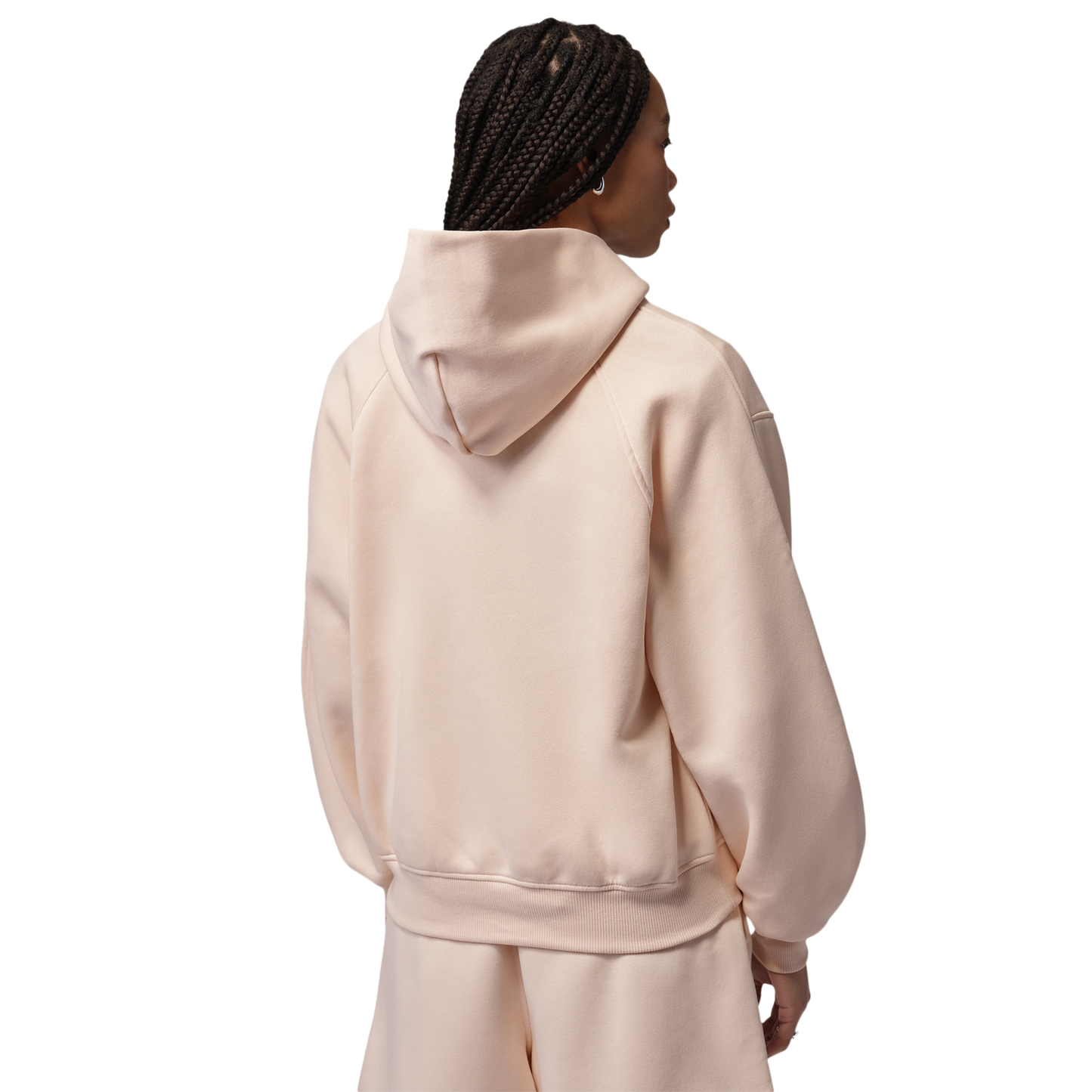 Jordan Brooklyn Fleece BB Pullover Hoodie - Women's - Pearl White (M7285272)
