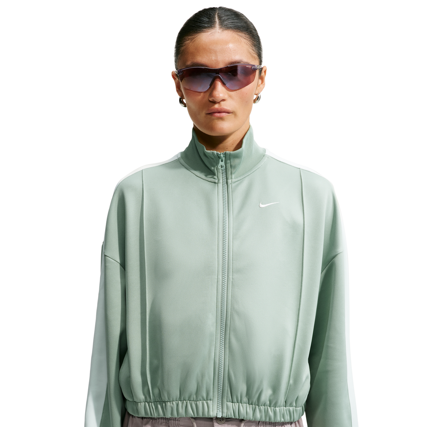 Nike NSW Track Jacket - Women's - Sail/Steam/Barely Green