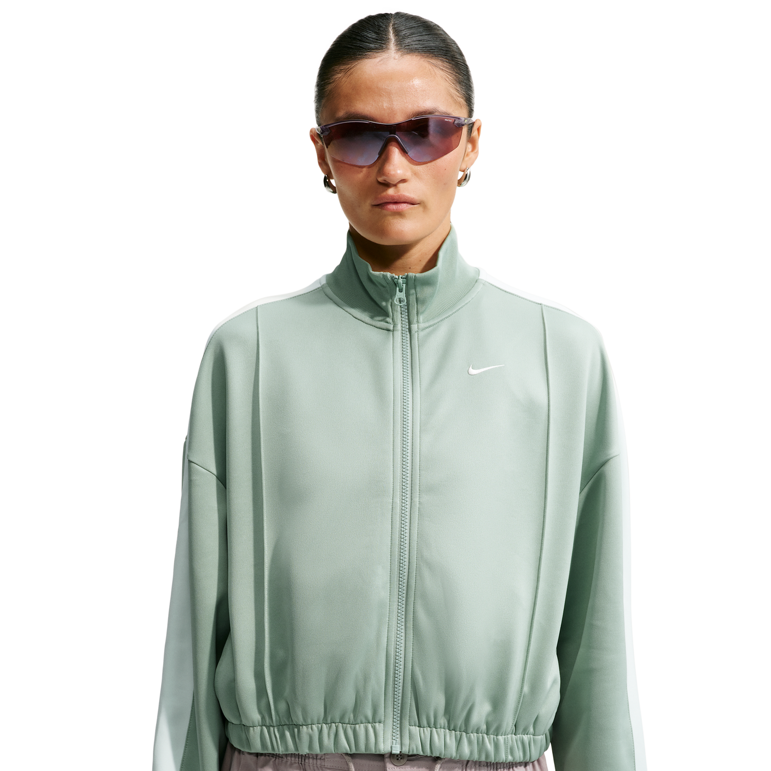 Nike NSW Track Jacket - Women's - Sail/Steam/Barely Green