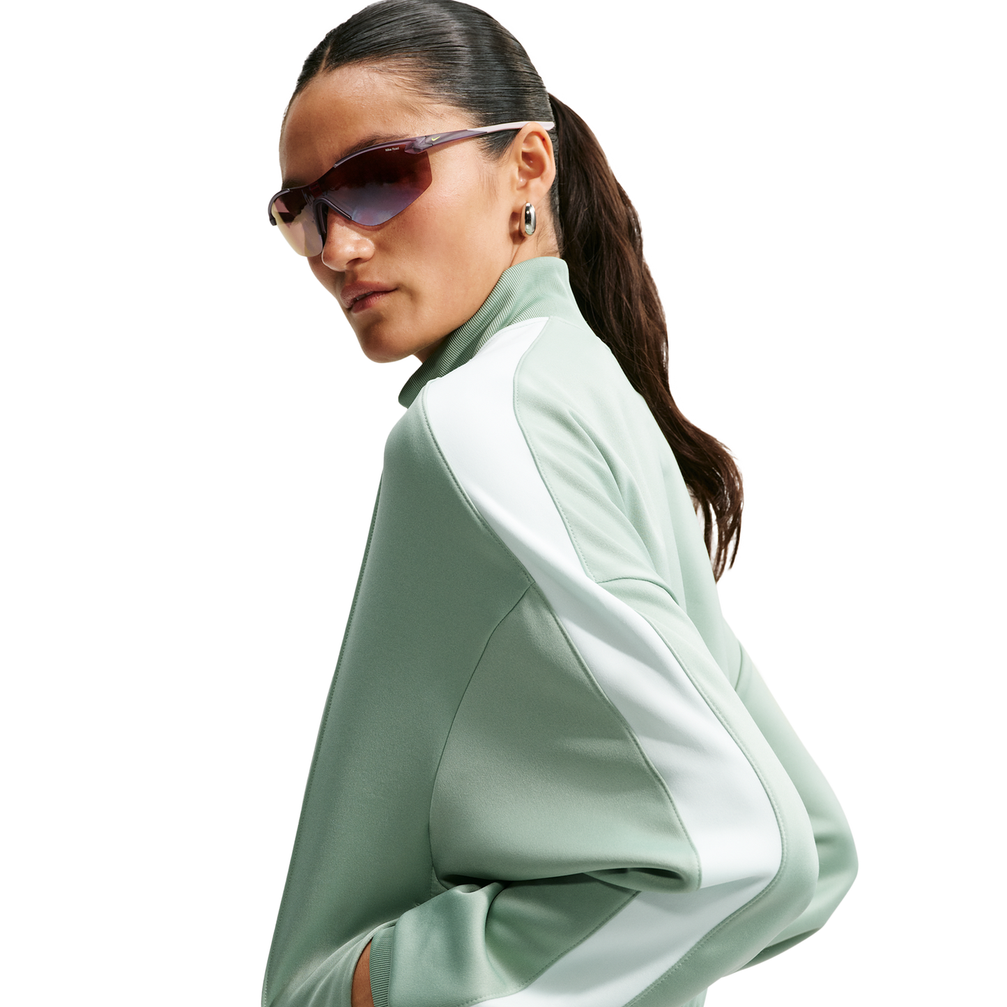 Nike NSW Track Jacket - Women's - Sail/Steam/Barely Green