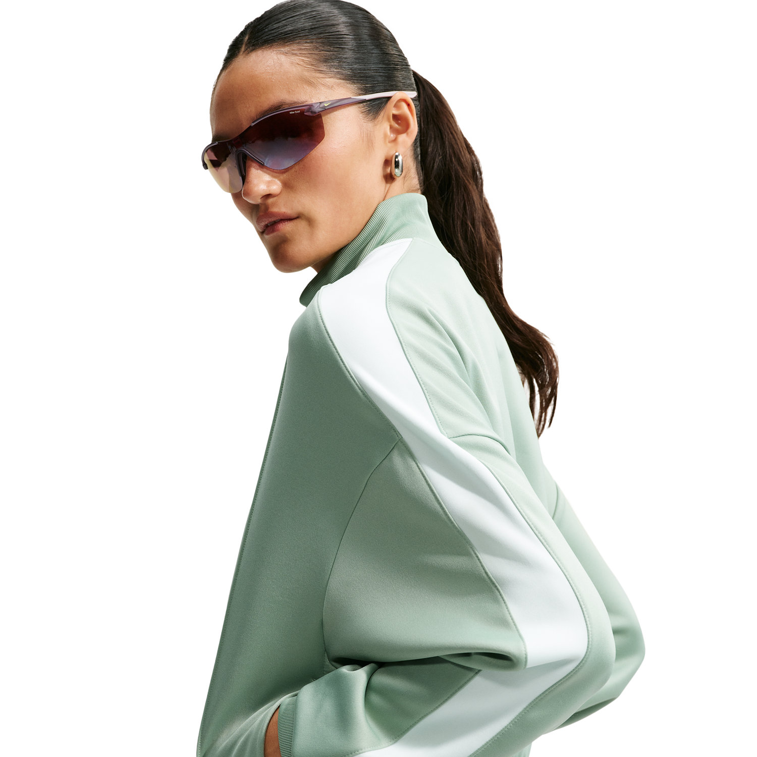 Nike NSW Track Jacket - Women's - Sail/Steam/Barely Green