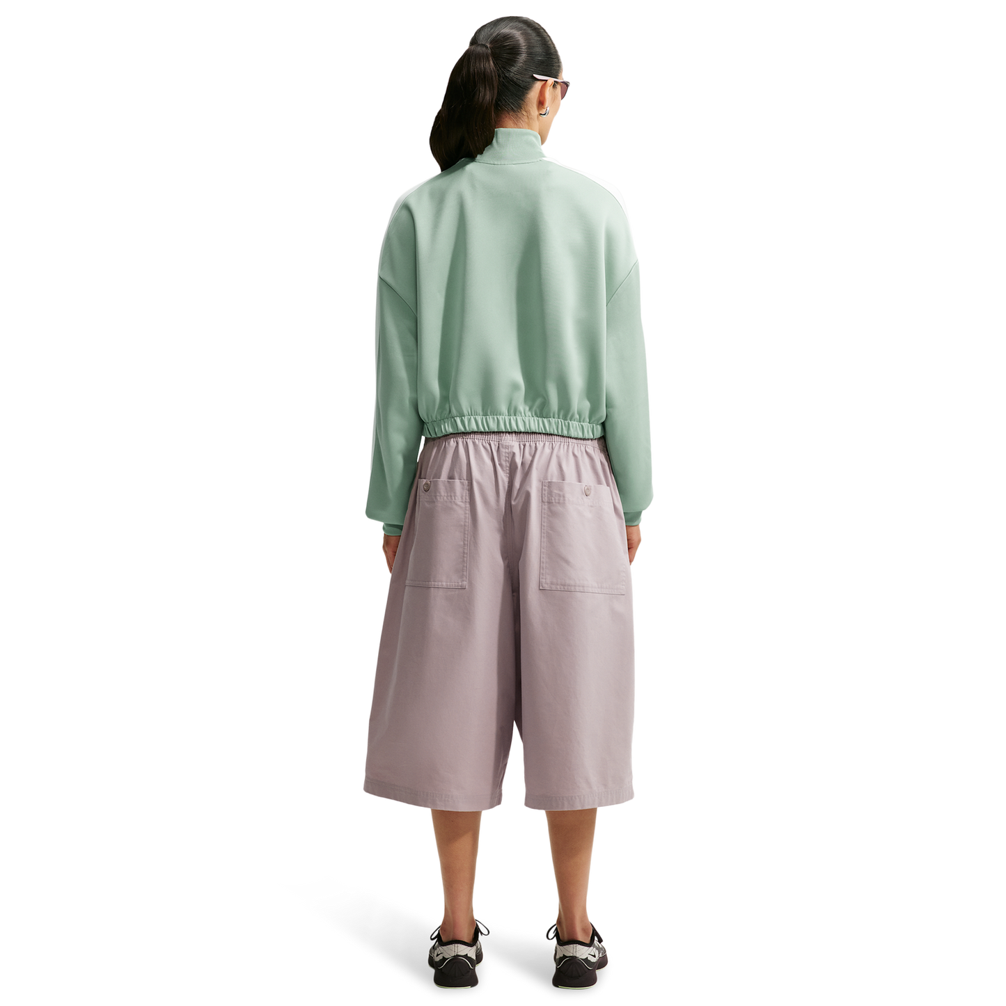 Nike NSW Track Jacket - Women's - Sail/Steam/Barely Green