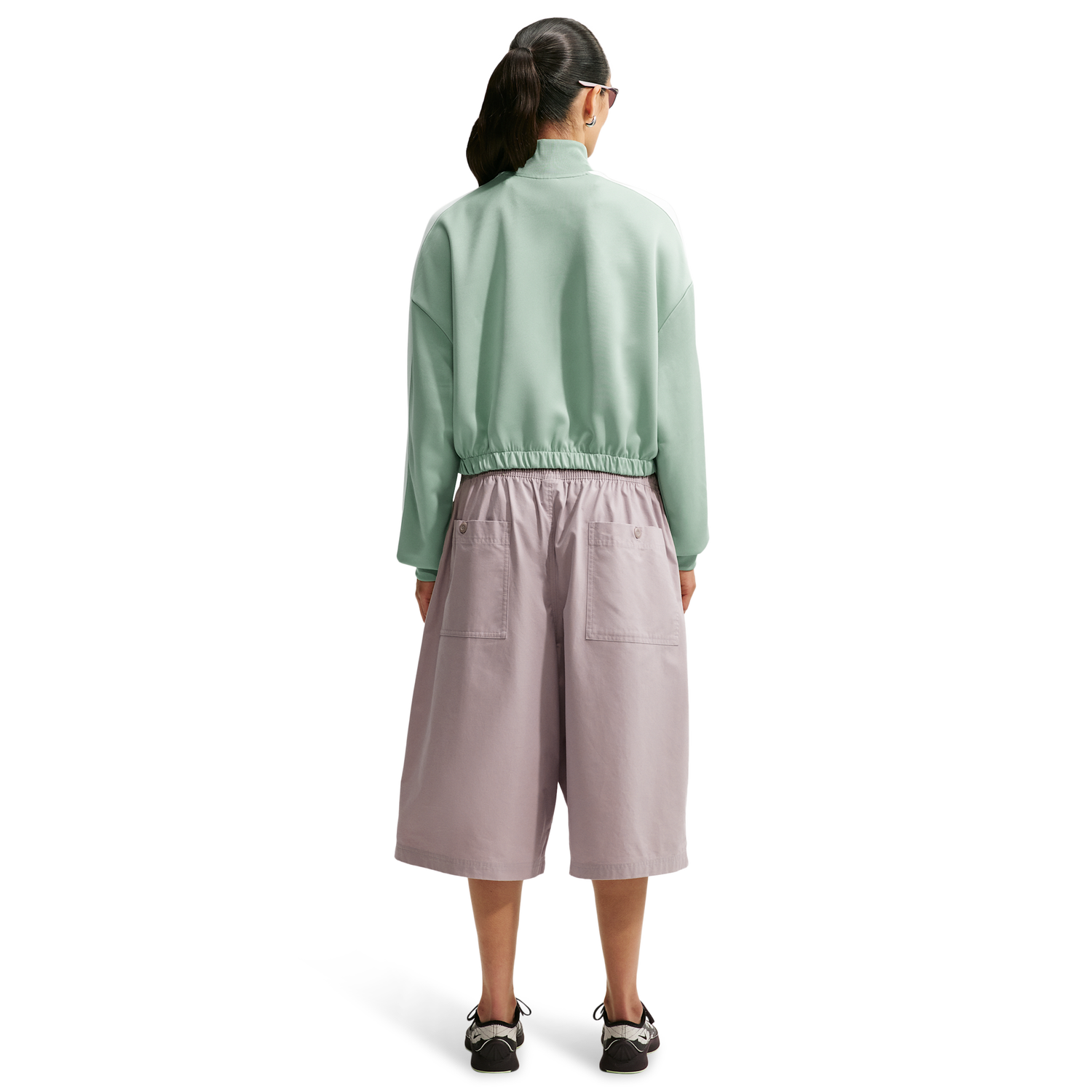 Nike NSW Track Jacket - Women's - Sail/Steam/Barely Green