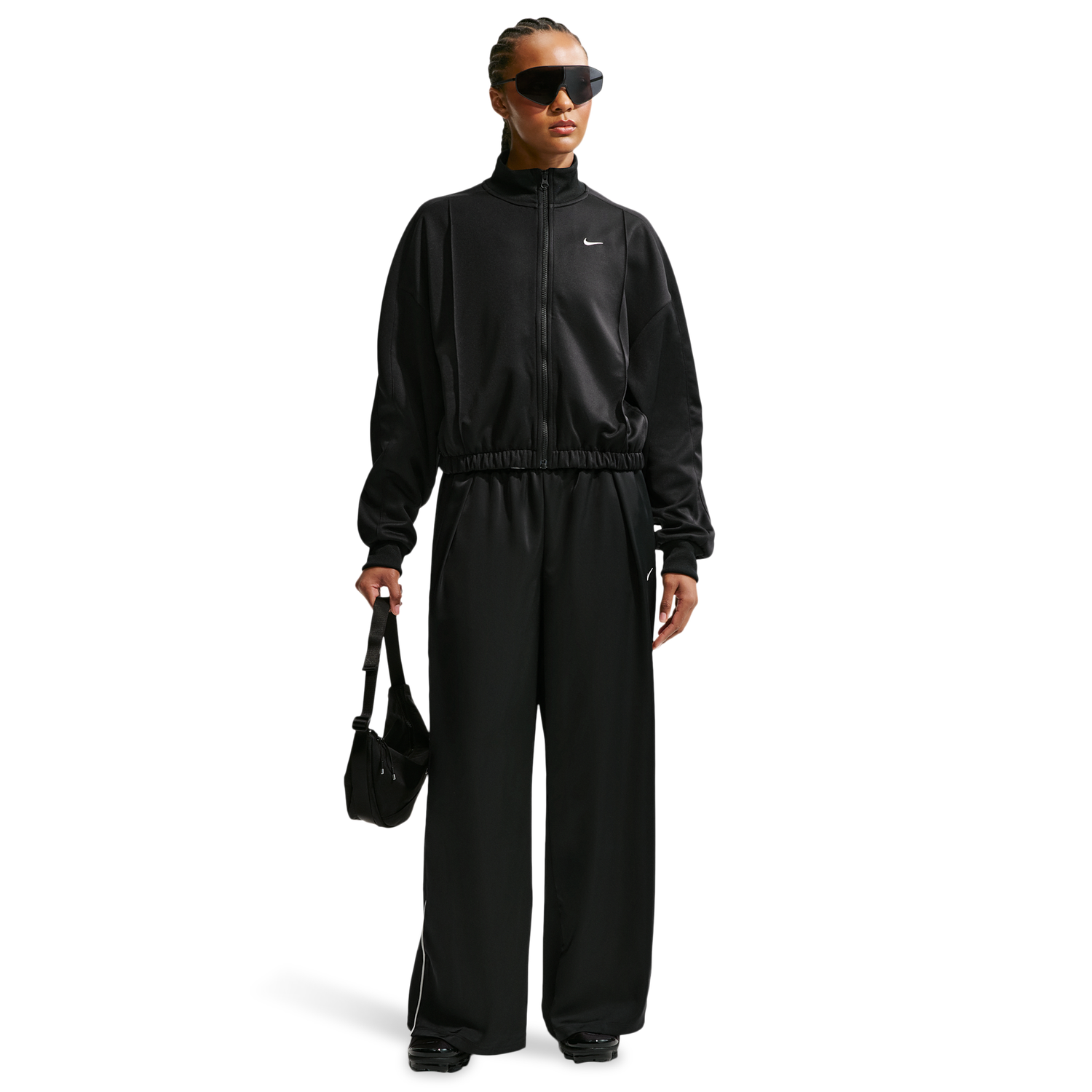 Nike NSW Track Jacket - Women's - Chalk/Black/Black