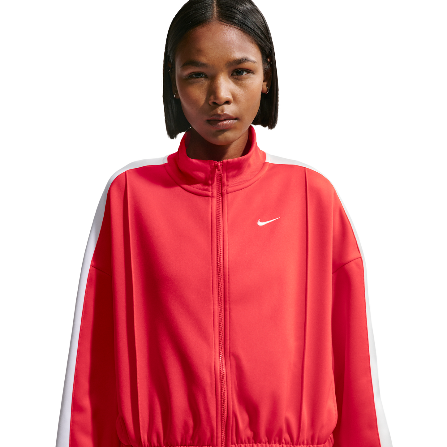 Nike NSW Track Jacket - Women's - Lt Crimson/Sail/Sail