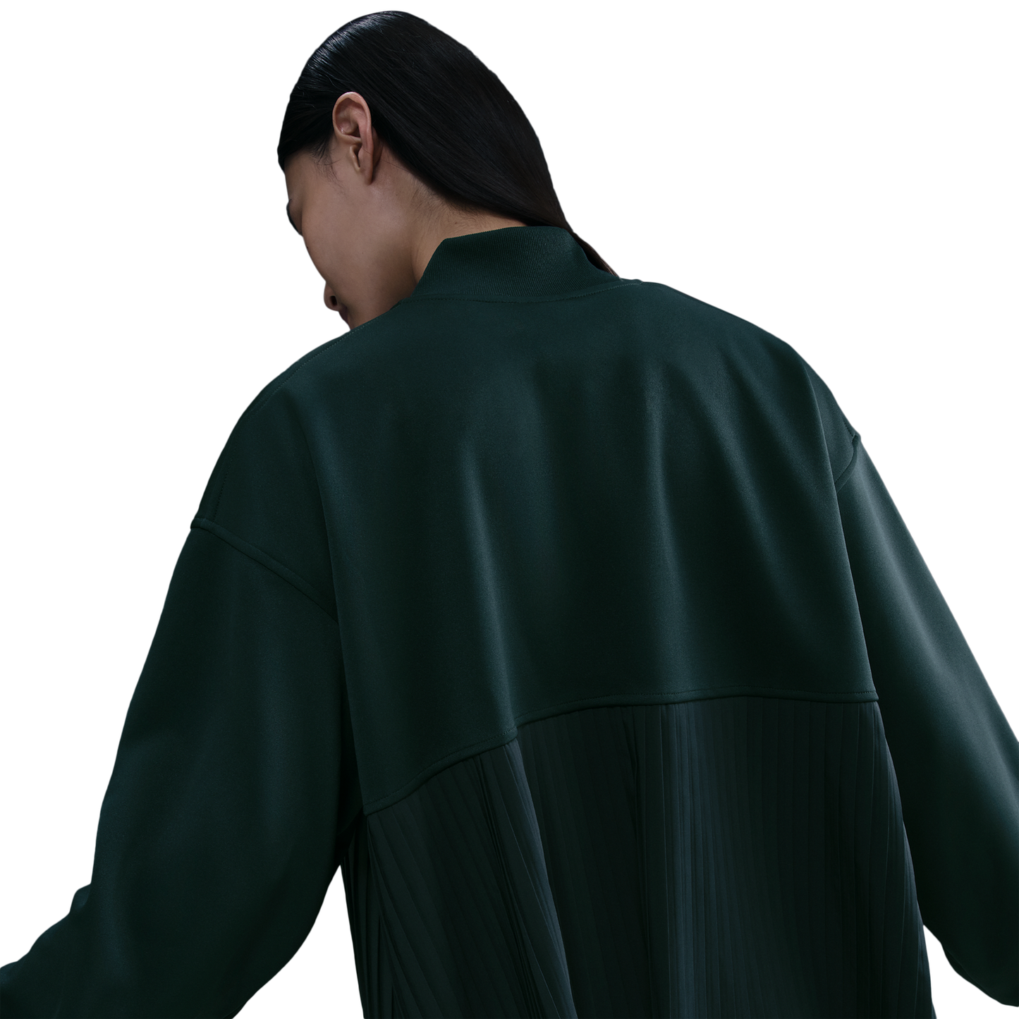 Nike NSW Pleated Jacket - Women's - Seaweed/Sail
