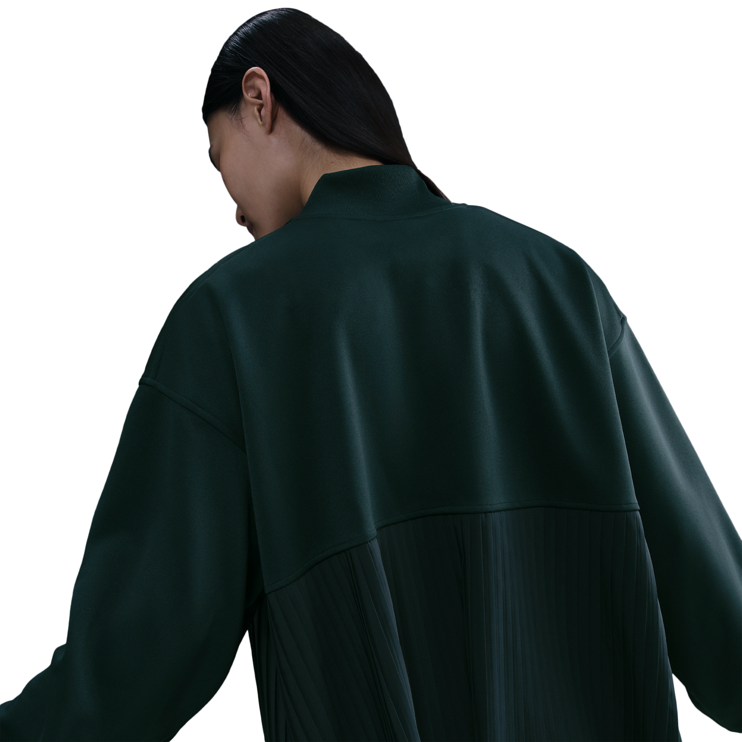 Nike NSW Pleated Jacket - Women's - Seaweed/Sail