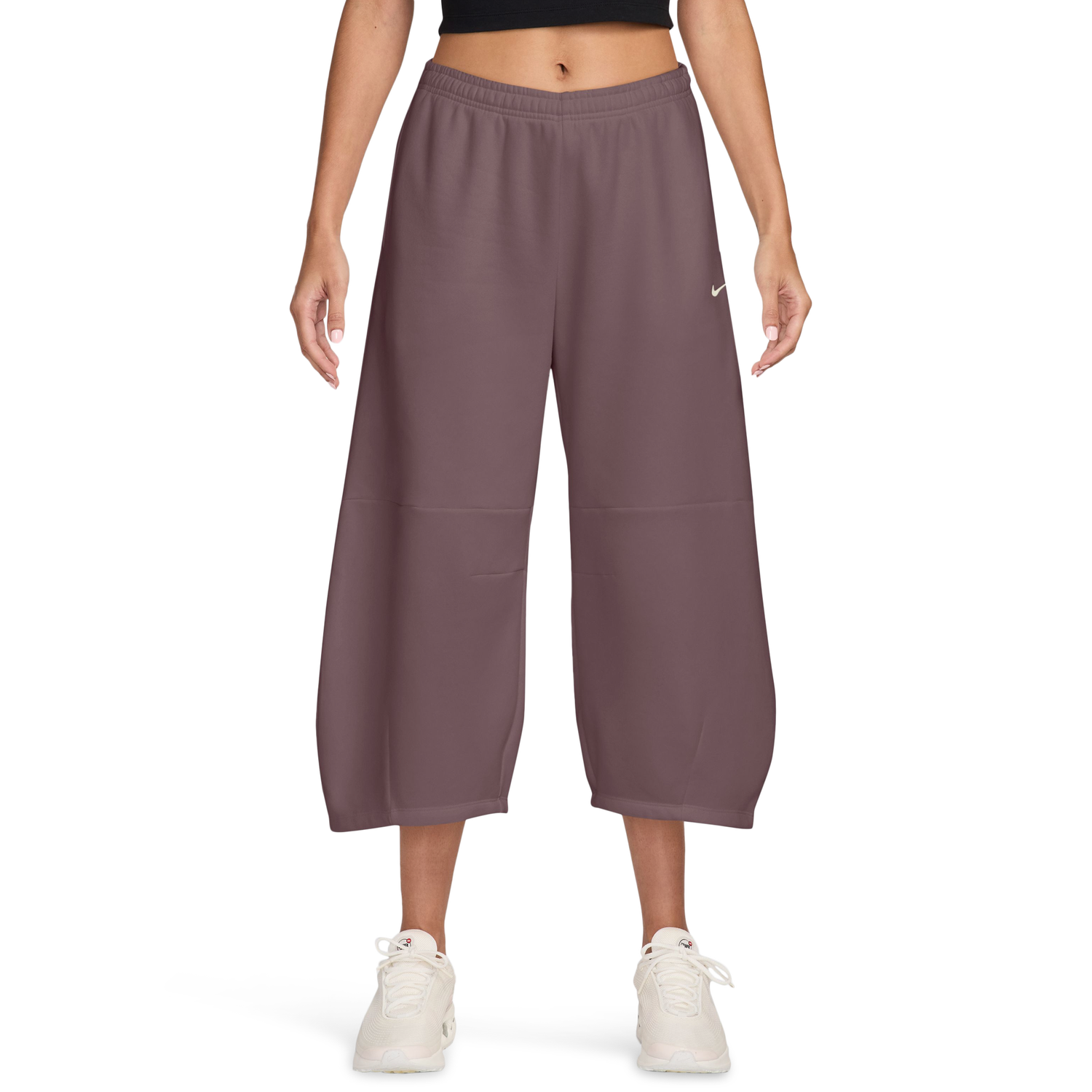 Nike Phoenix Barrel Leg Pants - Women's - Tattoo/Sail