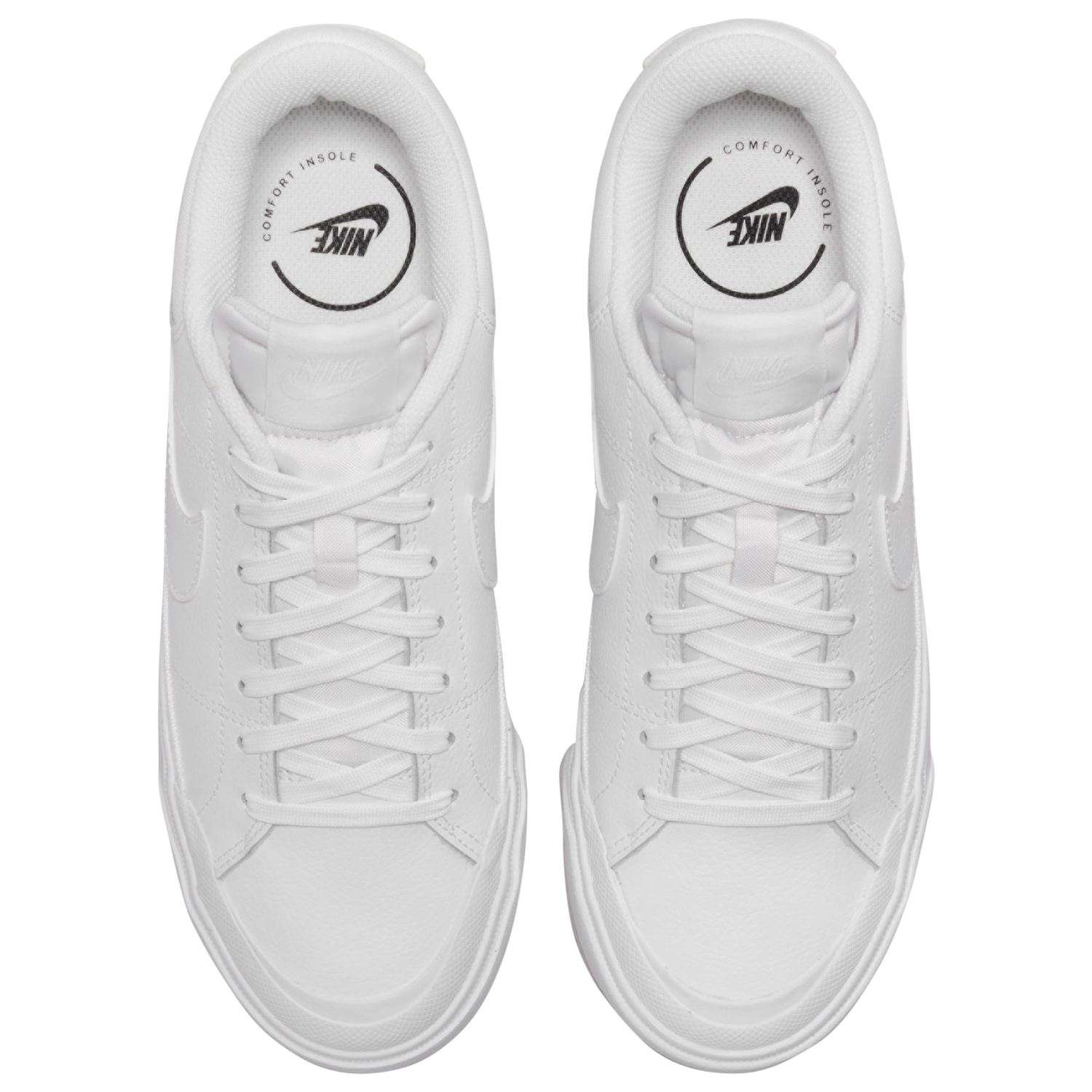 Nike Court Legacy Lift - Women's - White/White