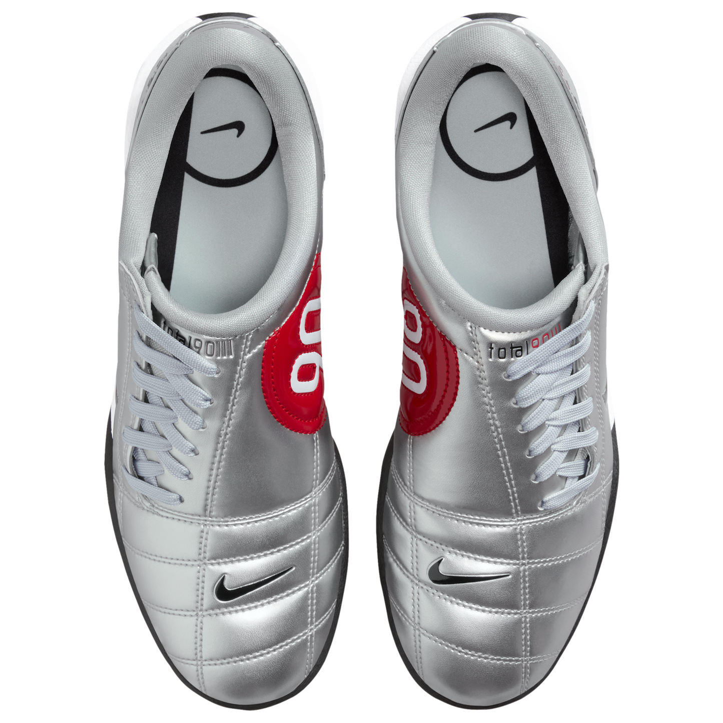 Nike T90 - Women's - Red/Silver/Silver