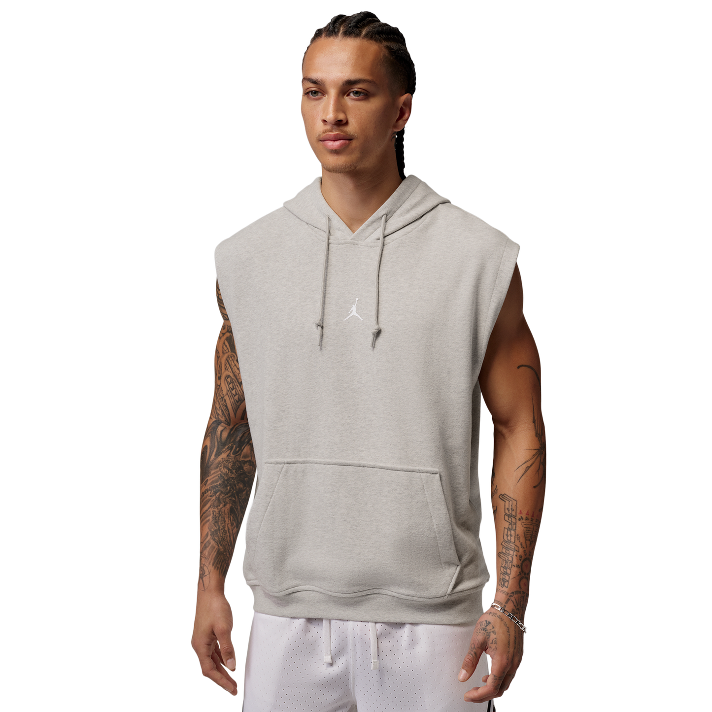 Jordan Drifit Sport Crossover Fleece SL PO - Men's - Grey Heather