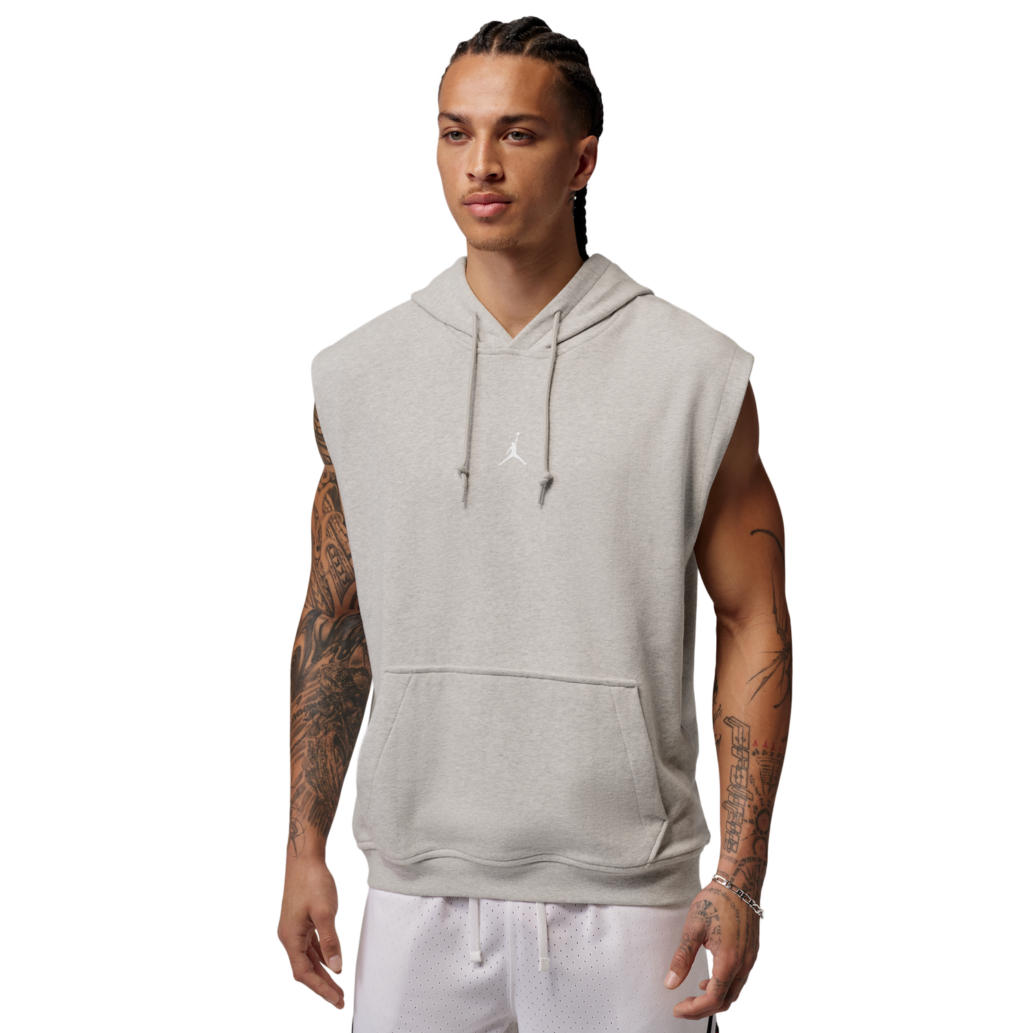 Jordan Drifit Sport Crossover Fleece SL PO - Men's - Grey Heather