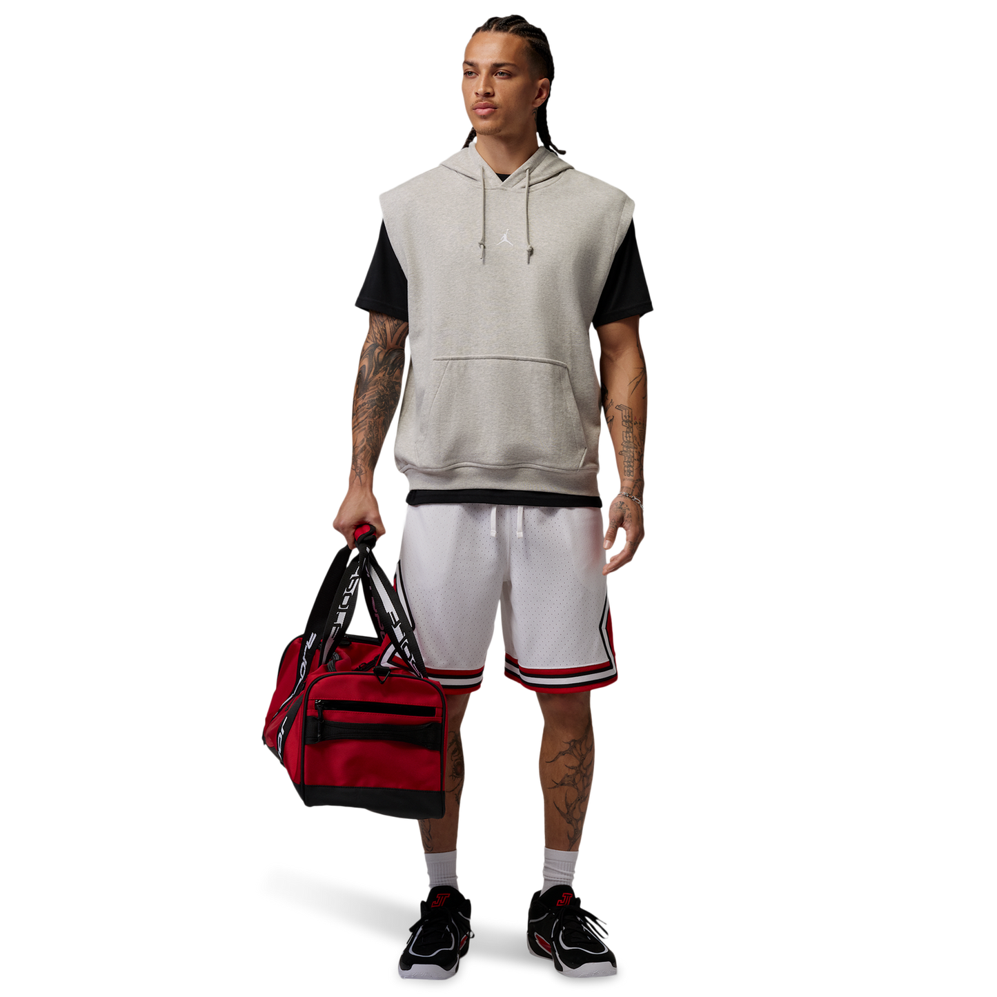 Jordan Drifit Sport Crossover Fleece SL PO - Men's - Grey Heather