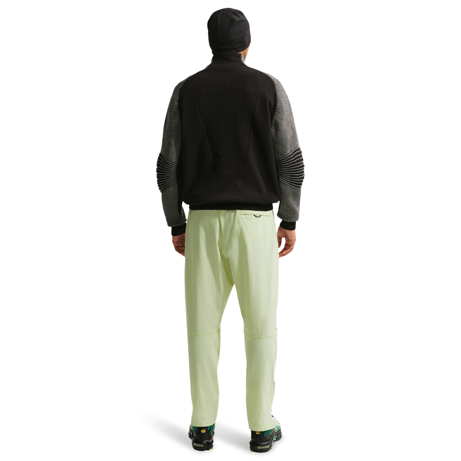 Nike Tech Woven Pants OH - Men's - Lt Liquid Lime/Black