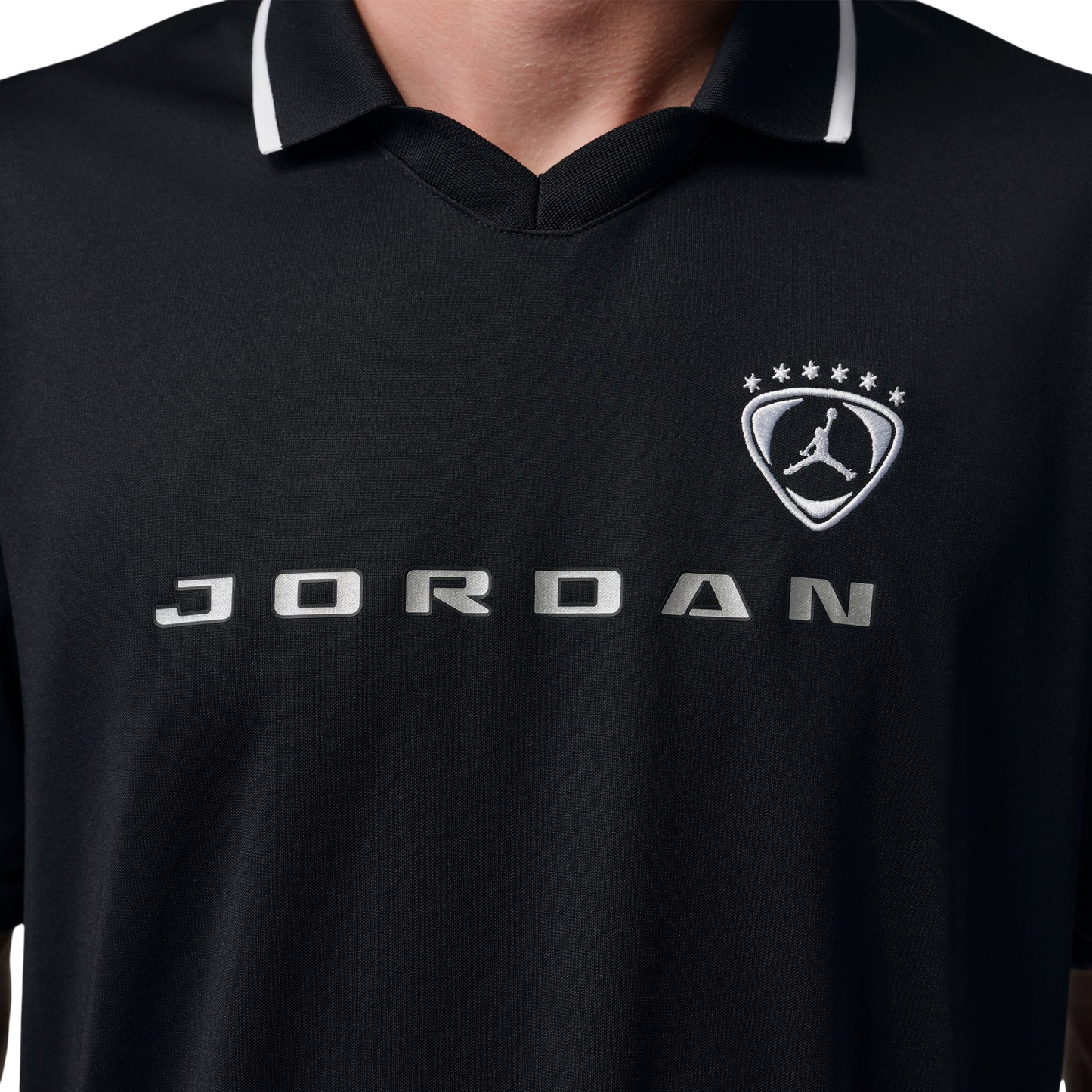 Jordan Brooklyn FC Soccer Top - Men's - Black/White