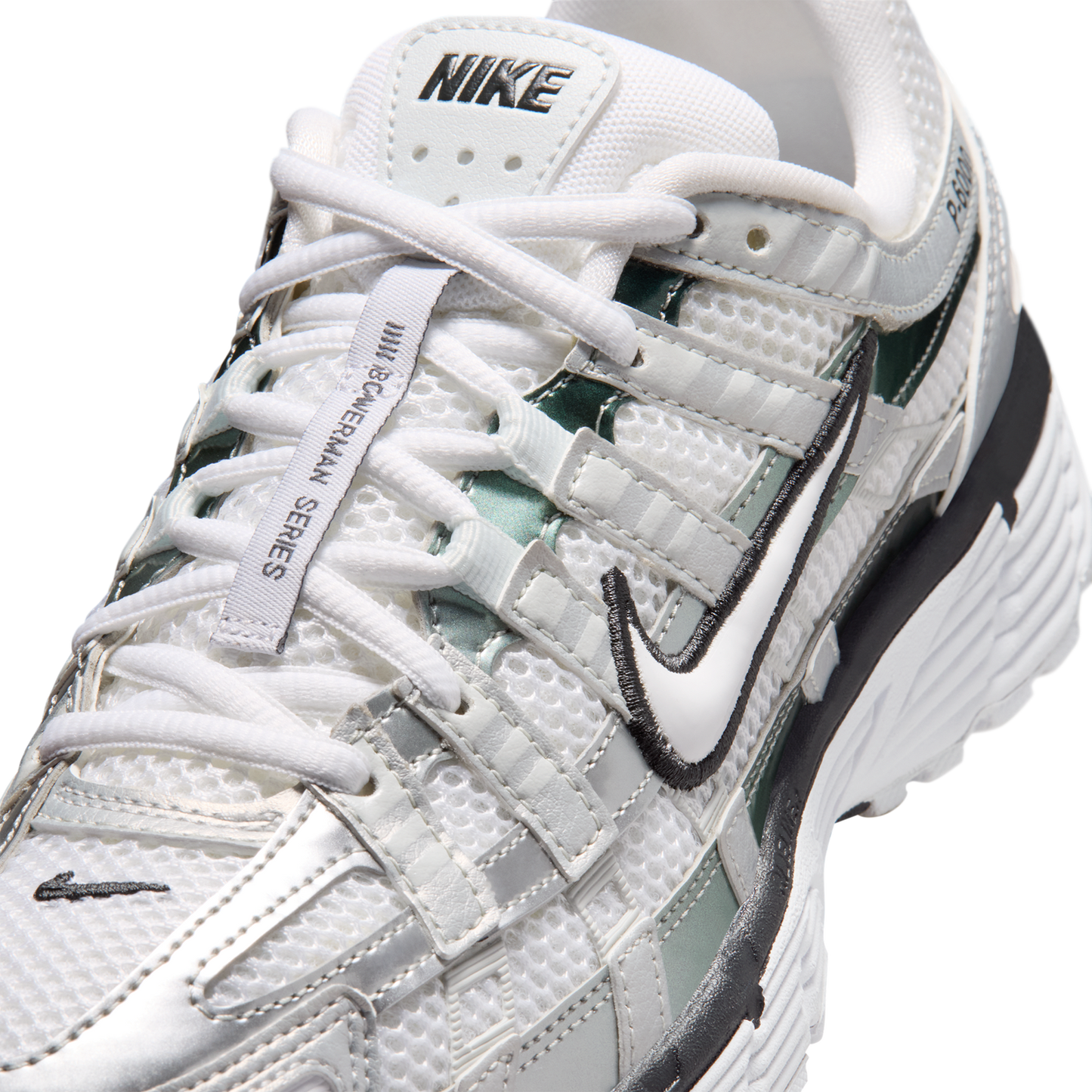 Nike P-6000 - Women's - White/White/Off White