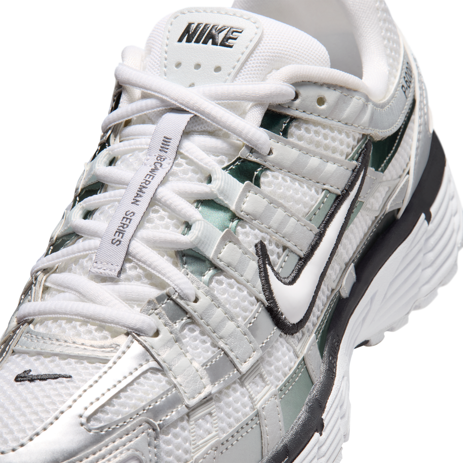 Nike P-6000 - Women's - White/White/Off White