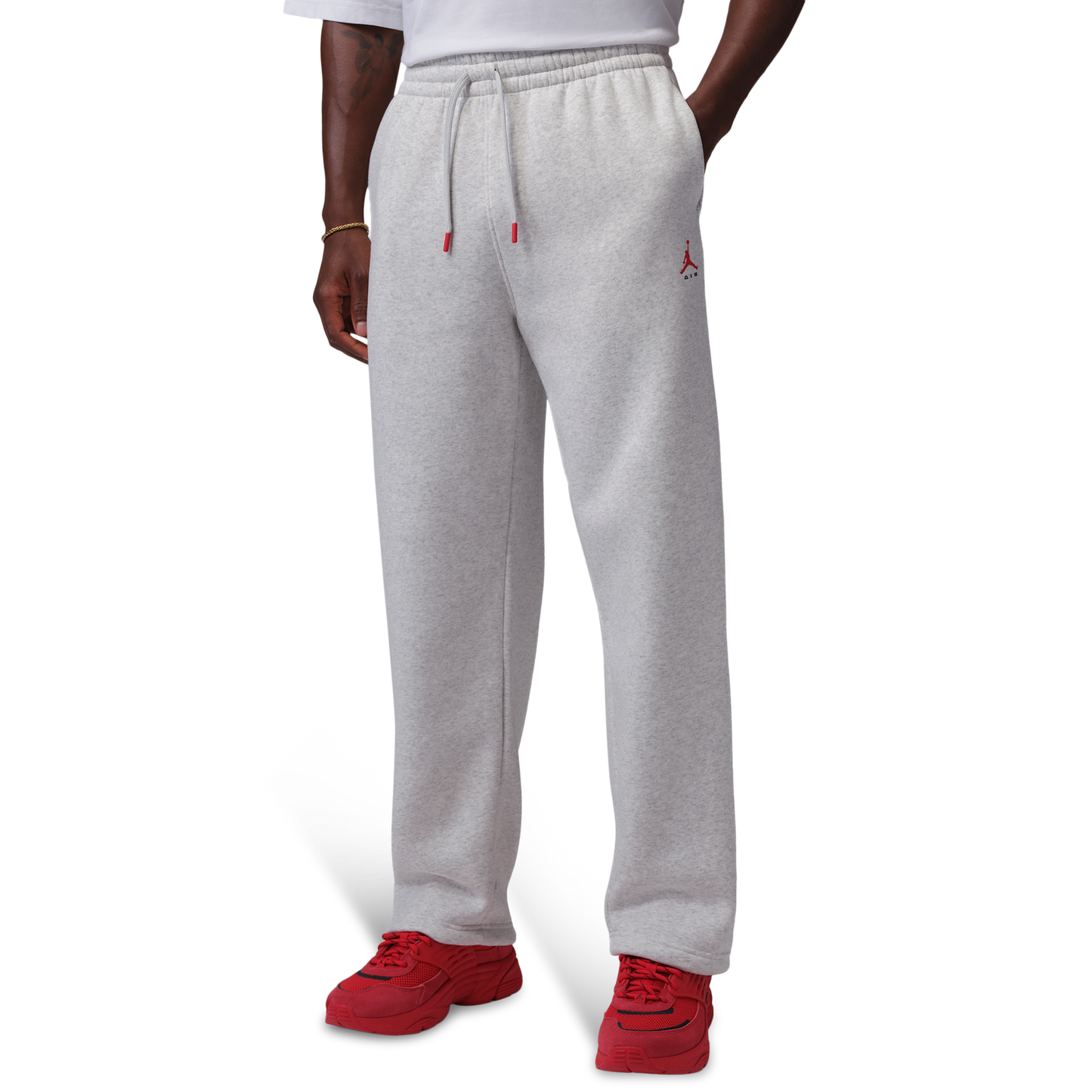 Jordan Brooklyn Fleece Open Hem Pant - Men's - Gray