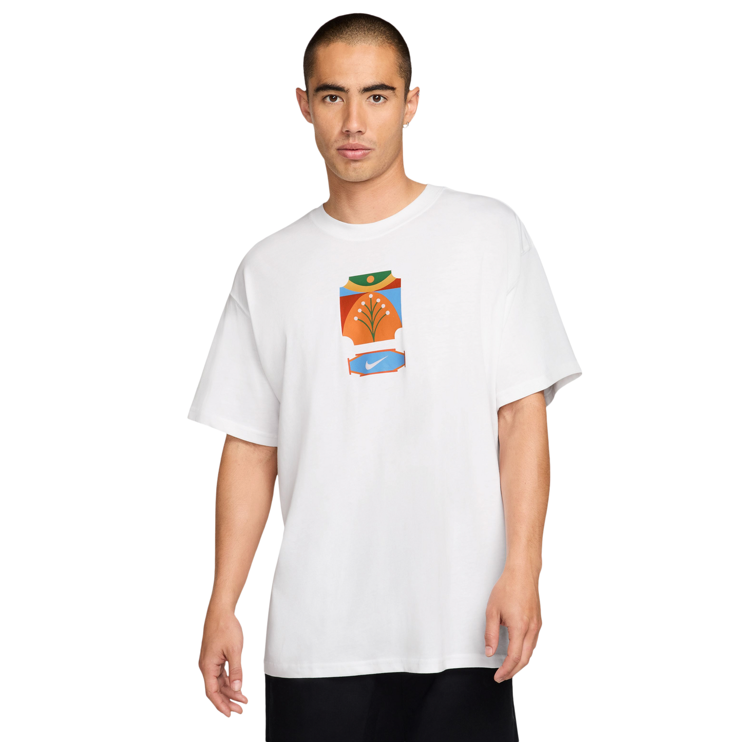 Nike NSW  LSE Palm Camo T-Shirt - Men's - White/Multi