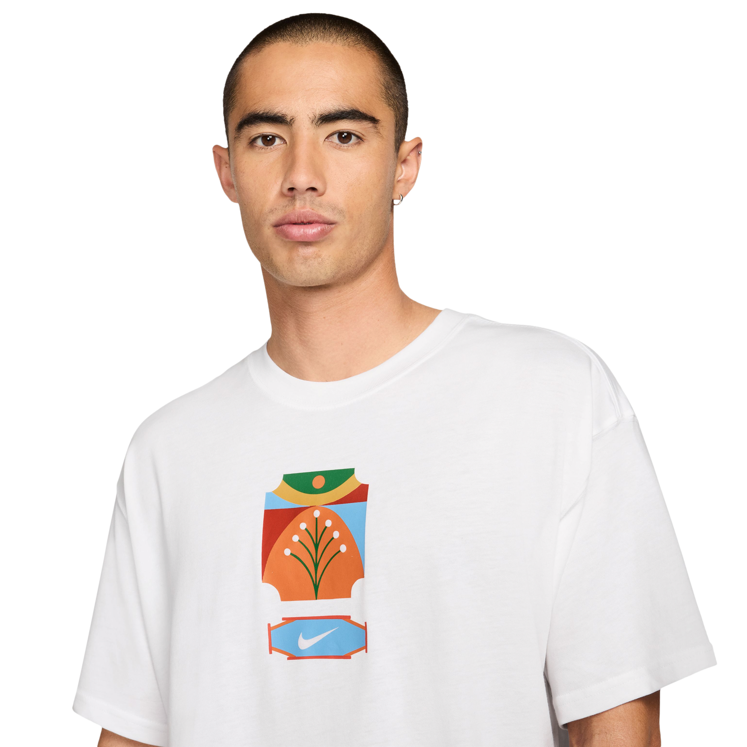 Nike NSW  LSE Palm Camo T-Shirt - Men's - White/Multi