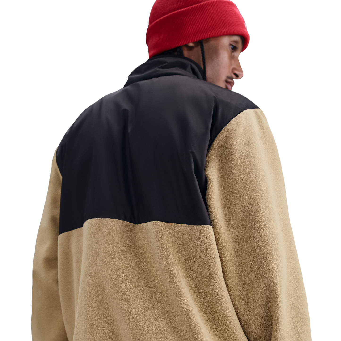 Nike Club Winterized Jacket - Men's - Parachute Beige/Black
