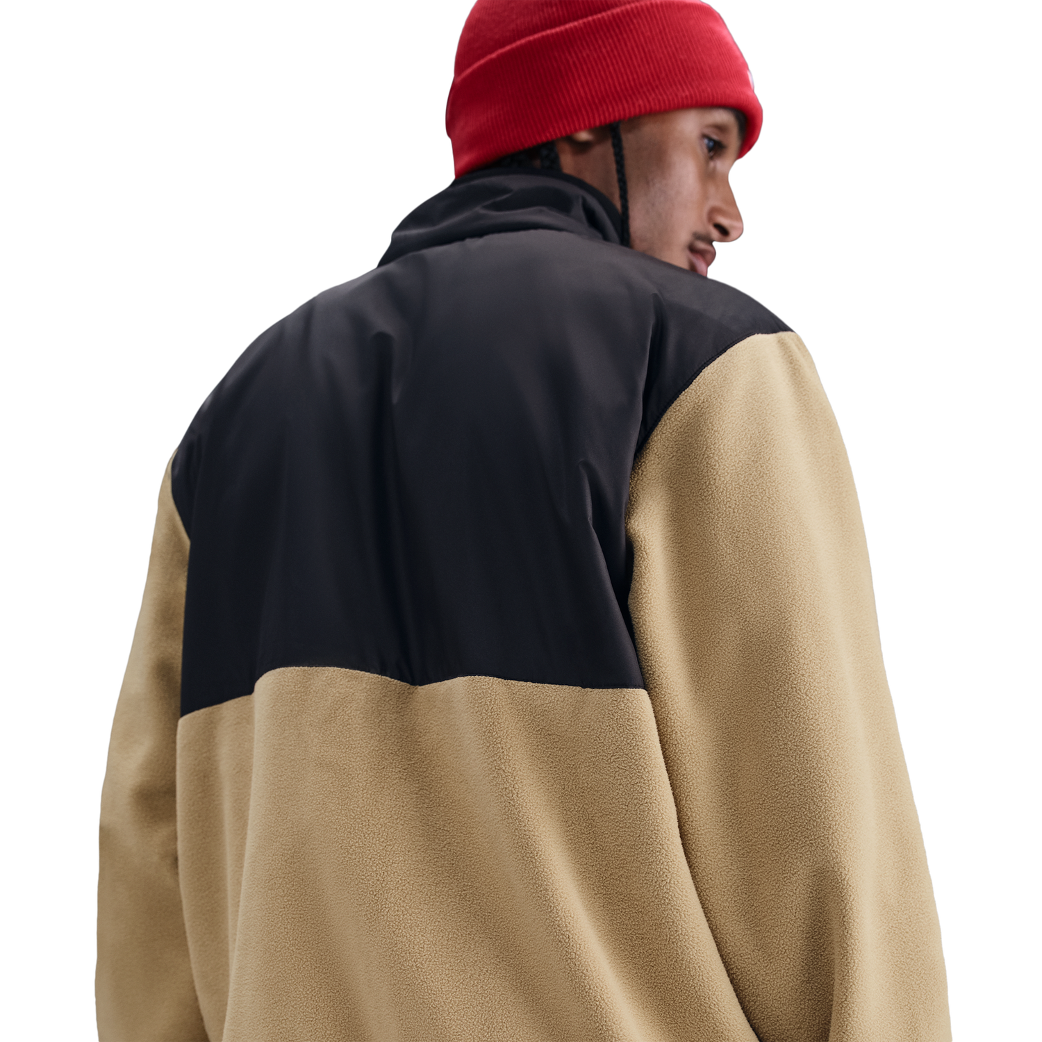 Nike Club Winterized Jacket - Men's - Parachute Beige/Black