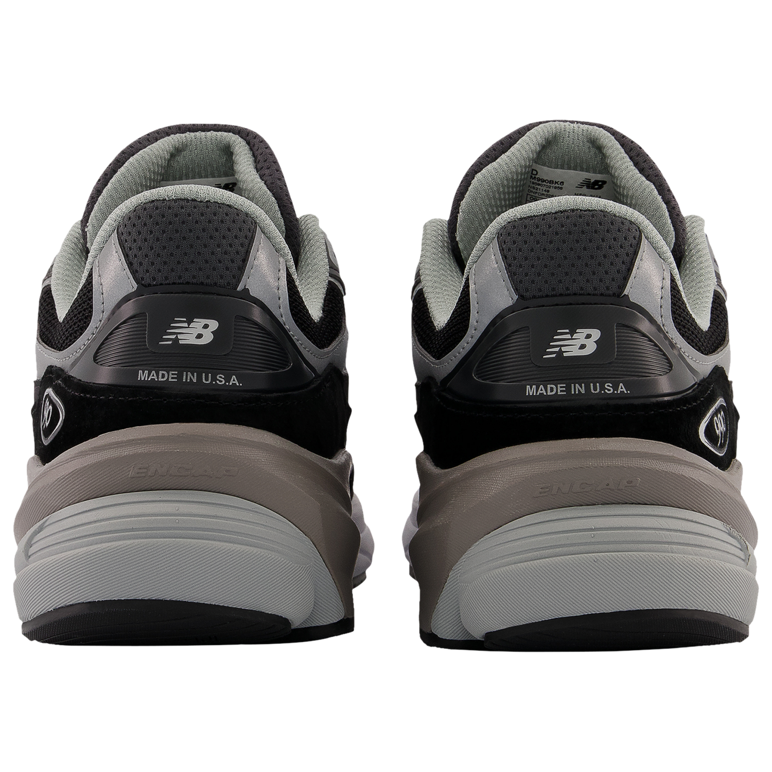 New Balance 990 V6 - Men's - White/Black