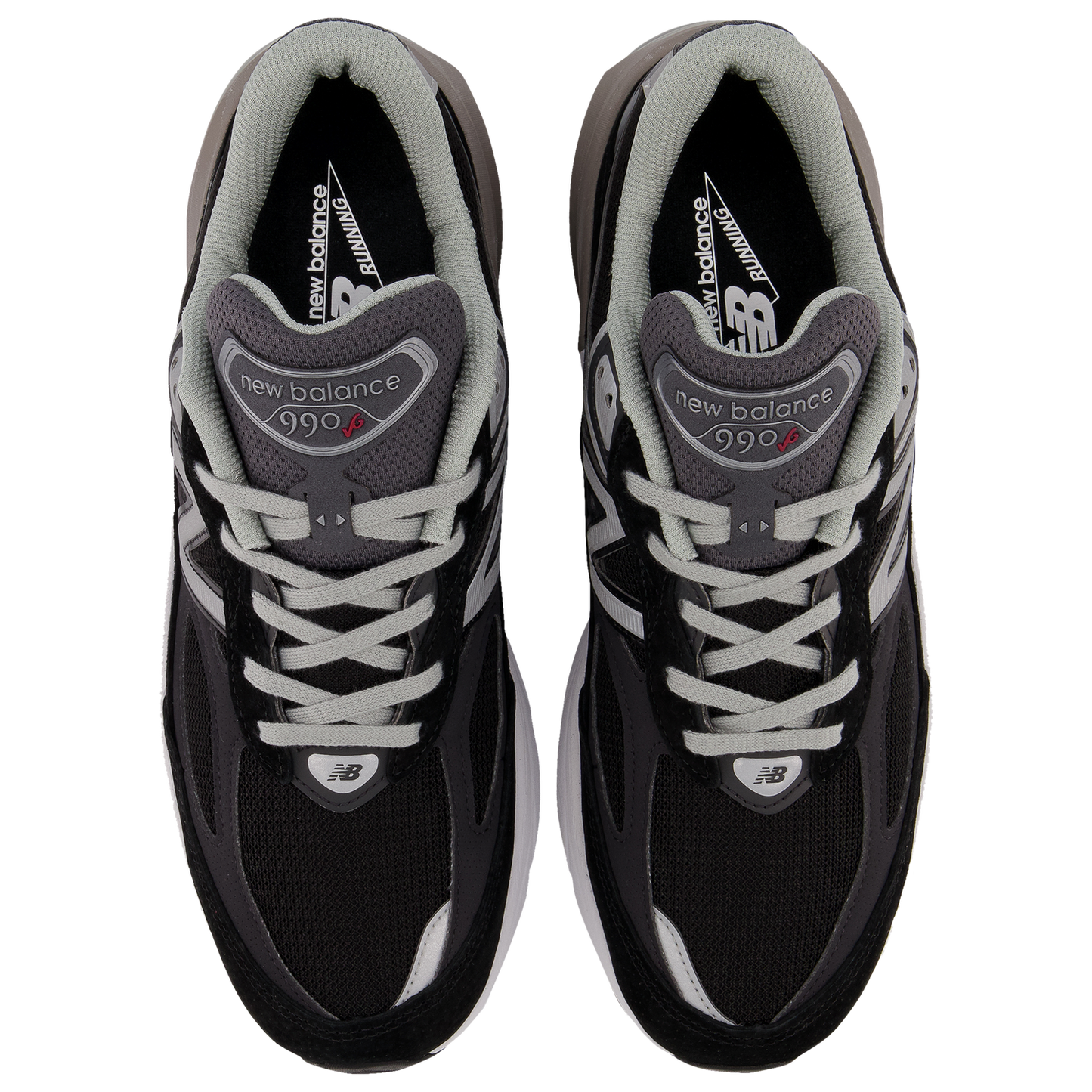 New Balance 990 V6 - Men's - White/Black