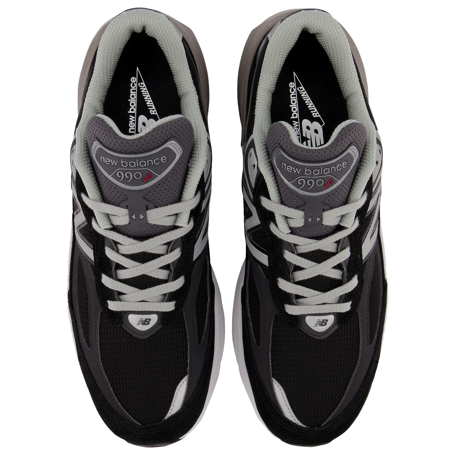 New Balance 990 V6 - Men's - White/Black