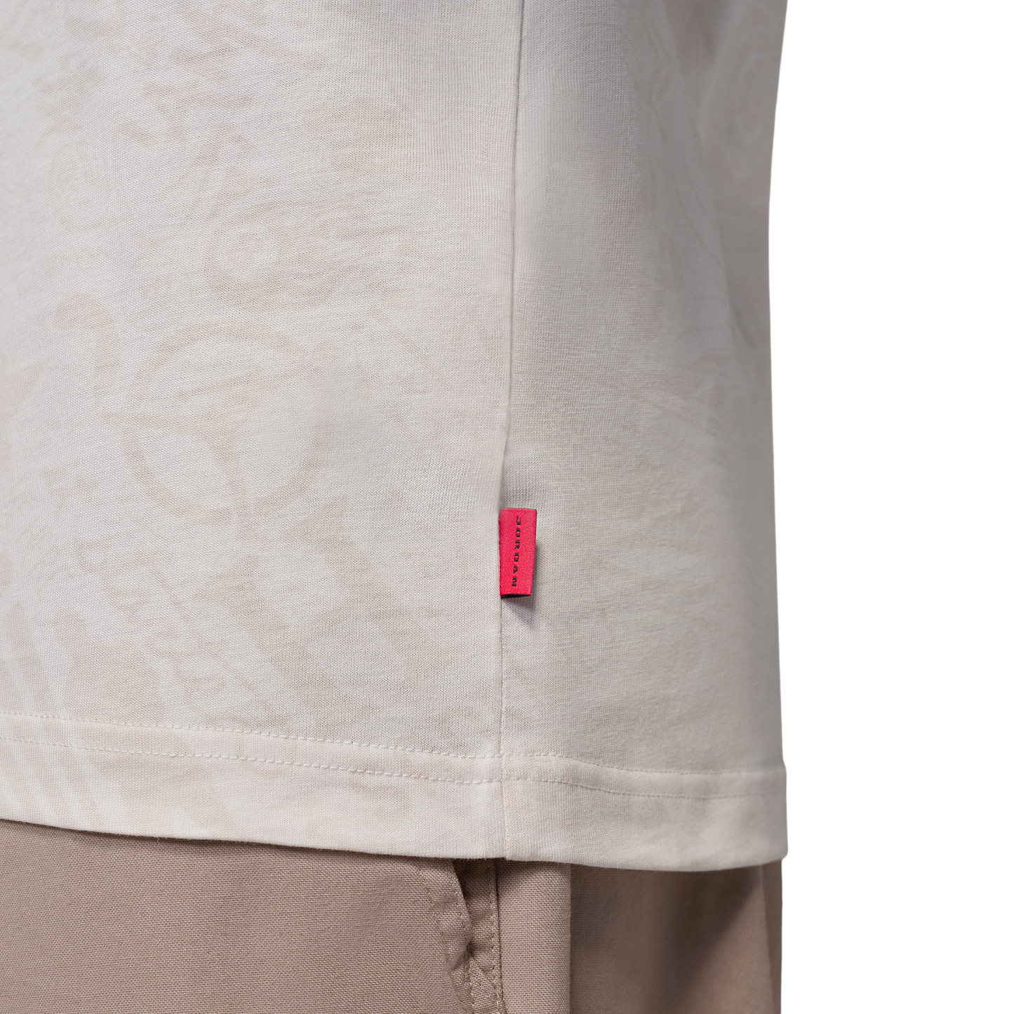Jordan Brooklyn LSR Graphic Short Sleeve Crew - Men's - Red/Tan