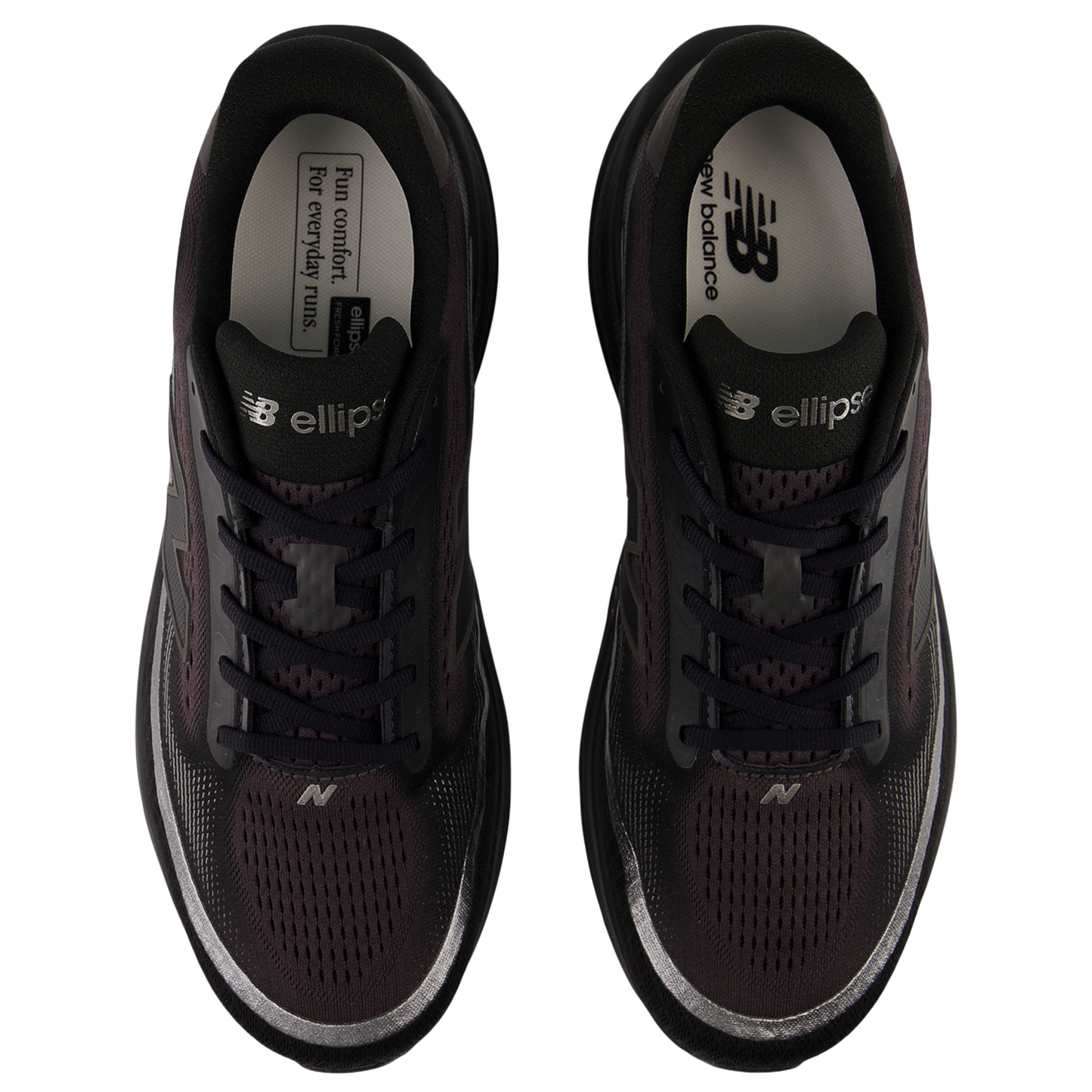 New Balance Ellipse - Men's - Black/Black/Silver