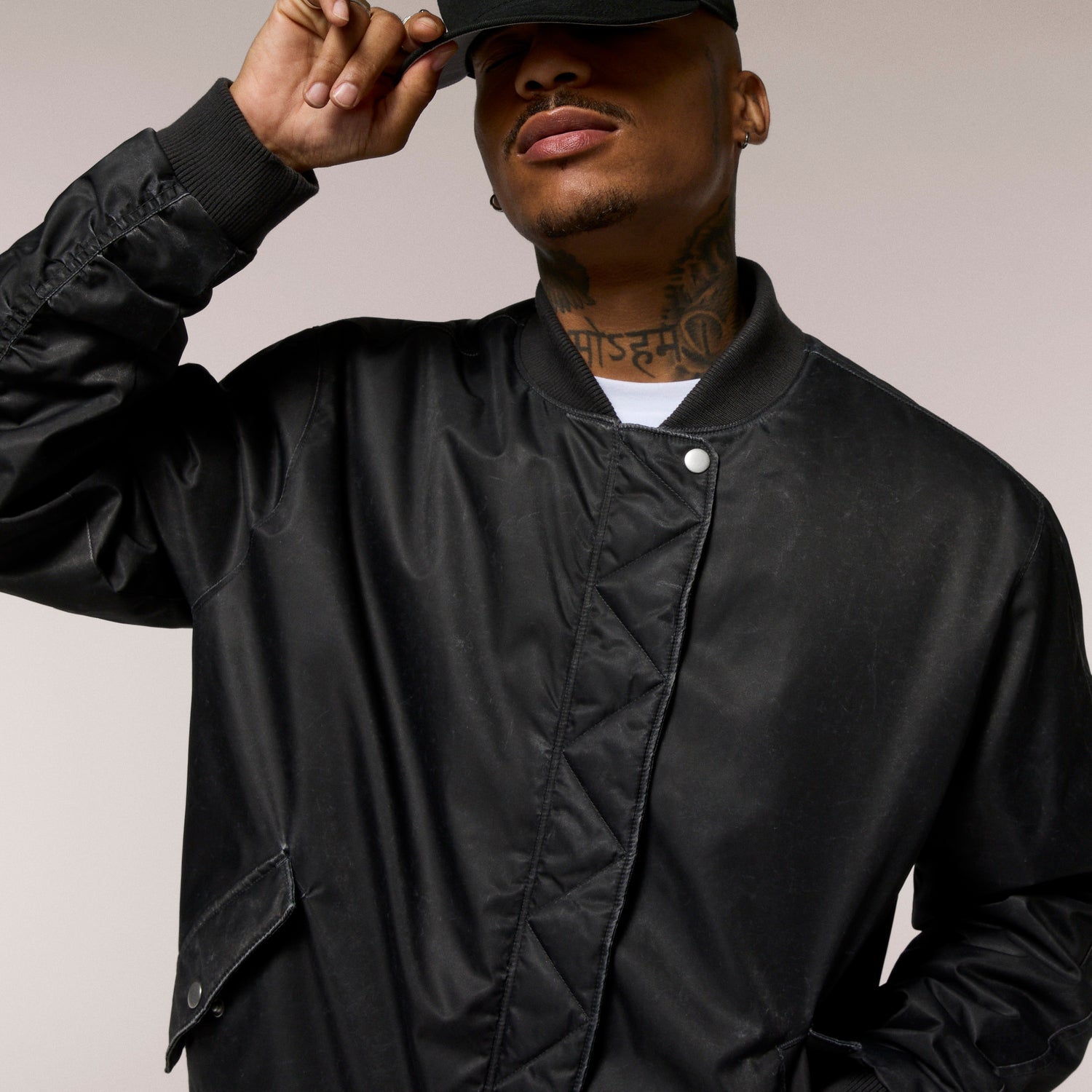 LCKR Sekou Bomber Jacket - Men's - Black