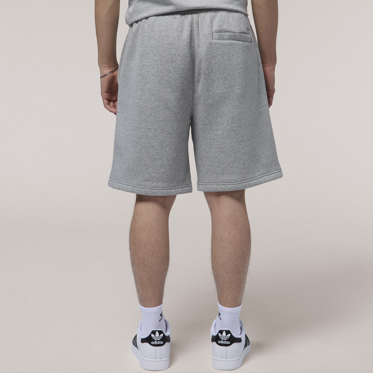 LCKR Bradley Fleece Shorts - Men's - Heather Grey