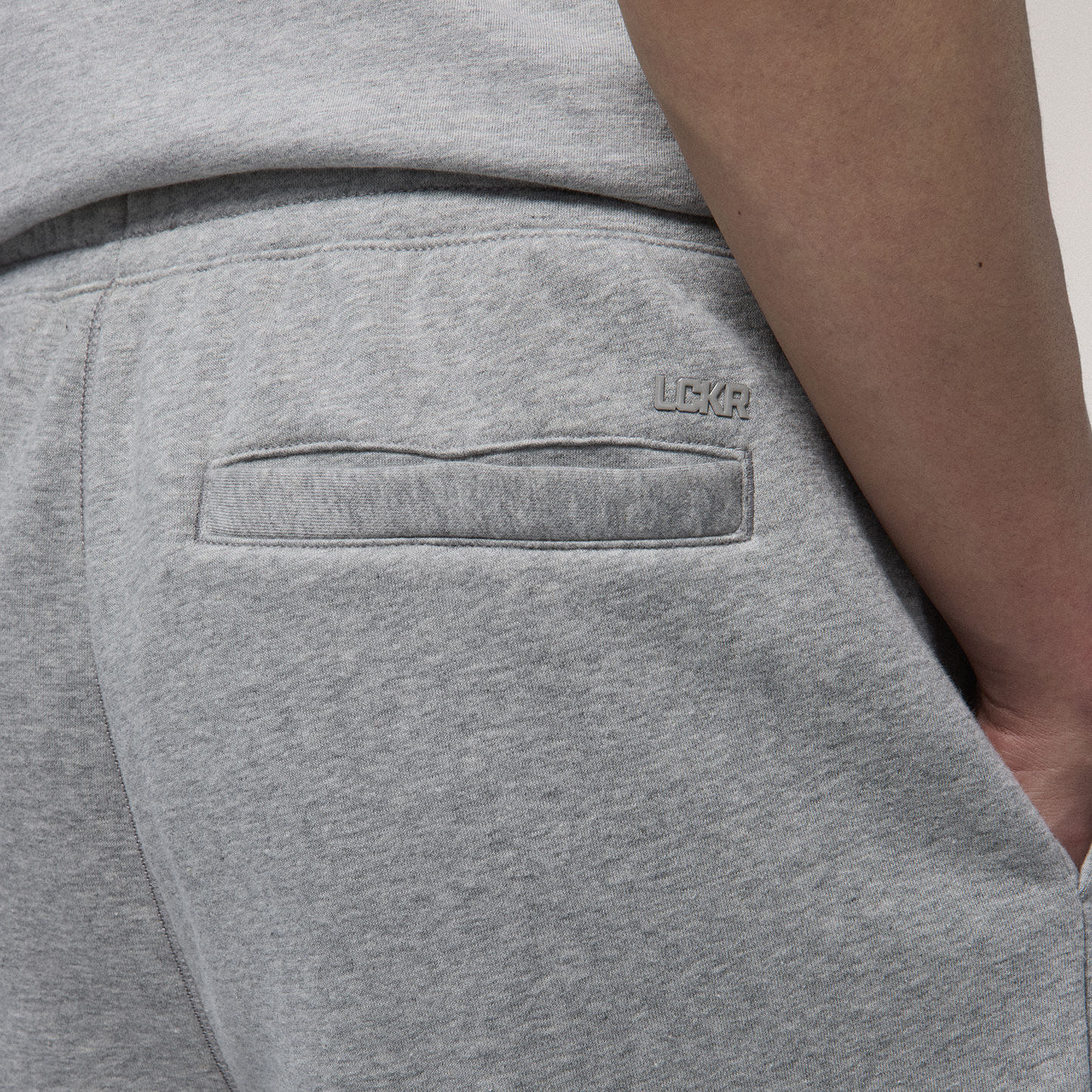 LCKR Bradley Fleece Shorts - Men's - Heather Grey