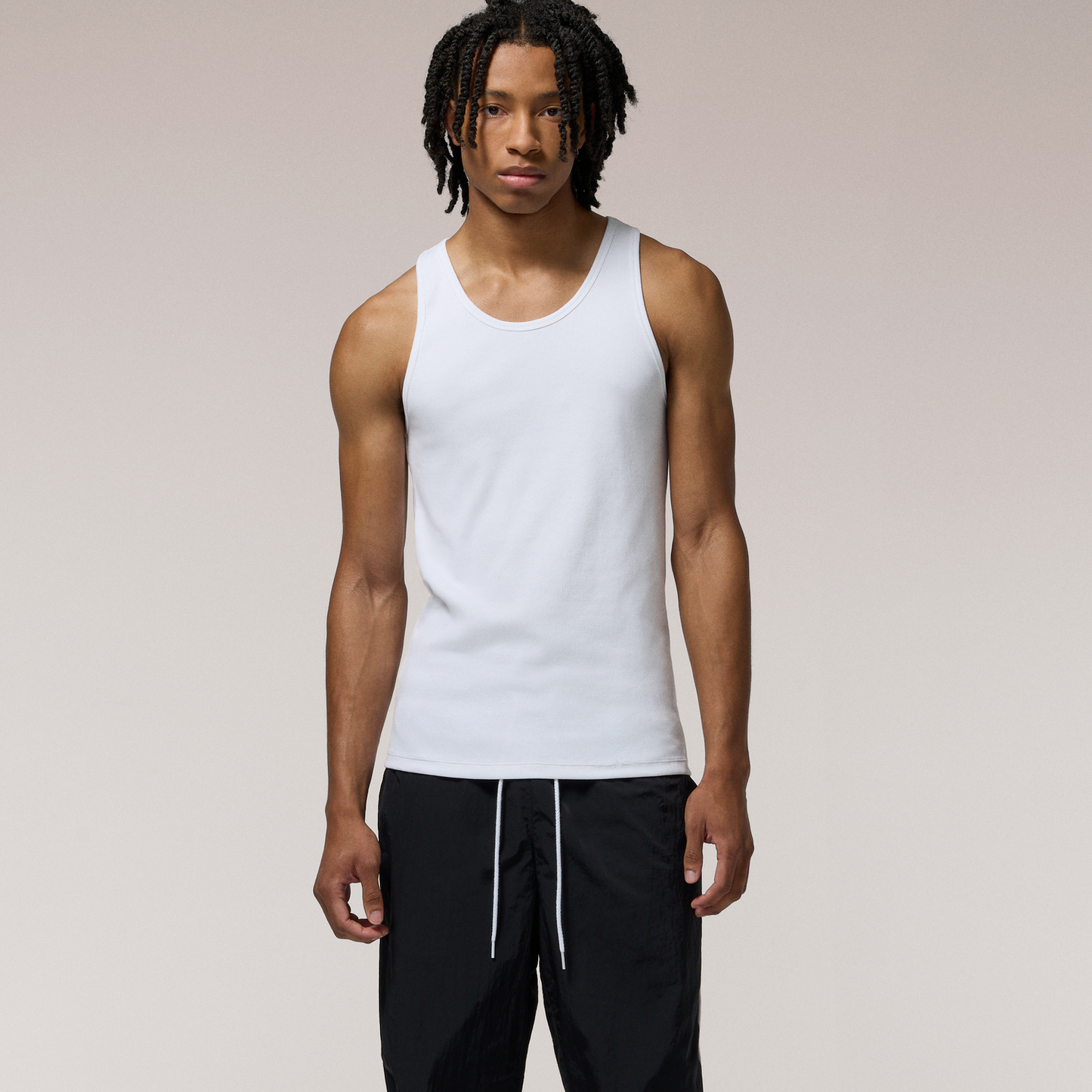 LCKR Rib Tank - Men's - White