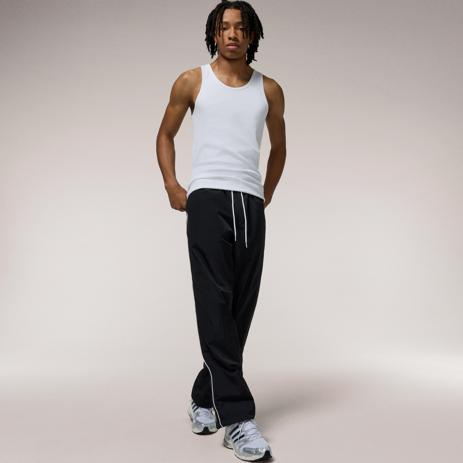 LCKR Rib Tank - Men's - White