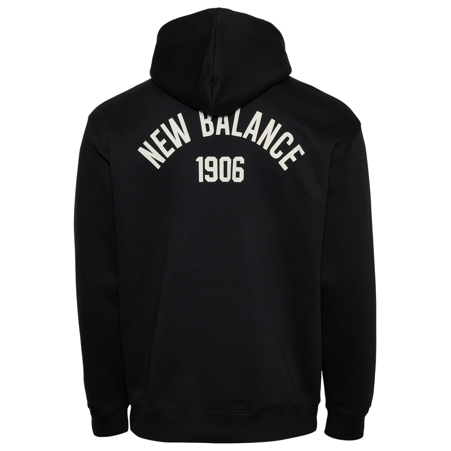 New Balance Essential Woven Label Pullover Hoodie - Men's - Black/Black