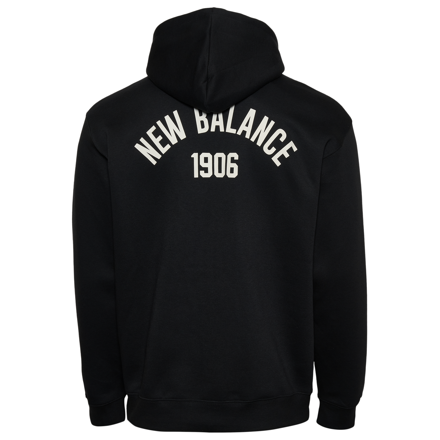 New Balance Essential Woven Label Pullover Hoodie - Men's - Black/Black