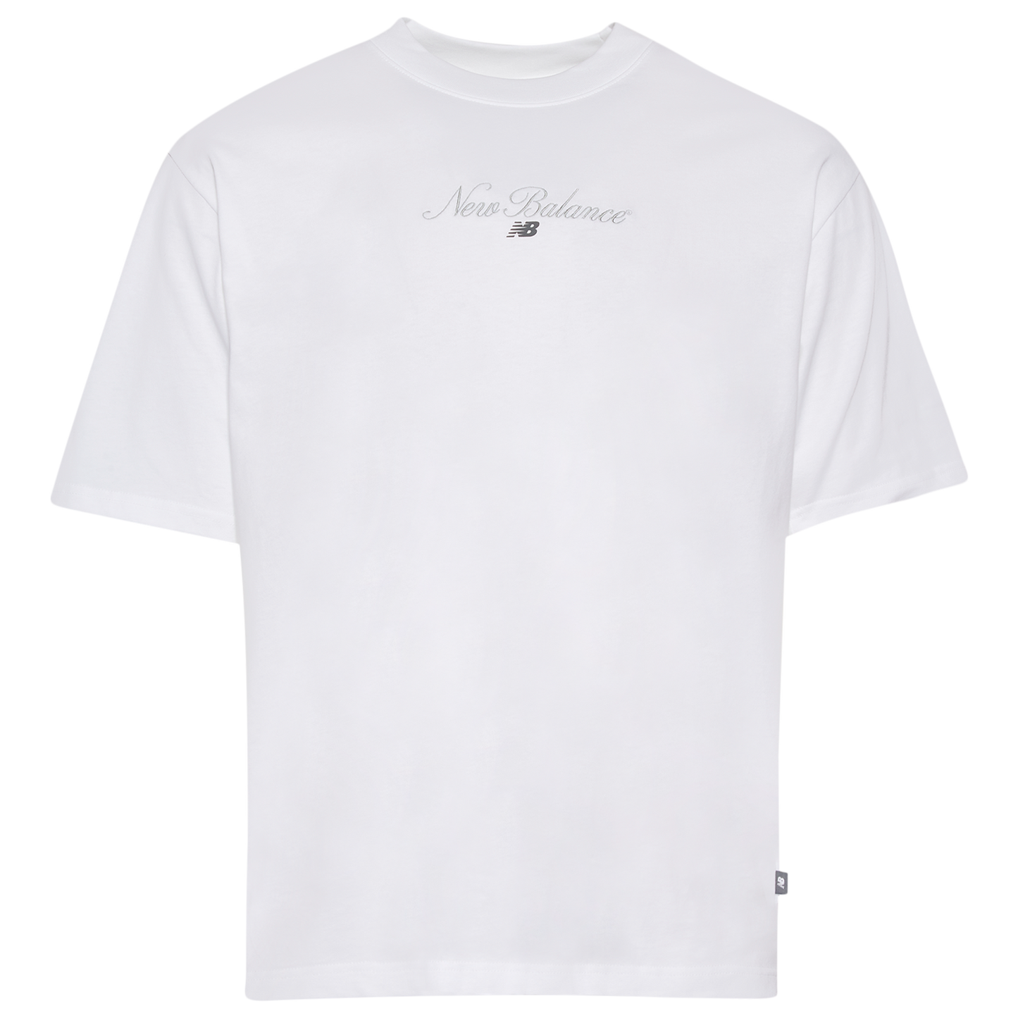 New Balance Script T-Shirt - Men's - White/White