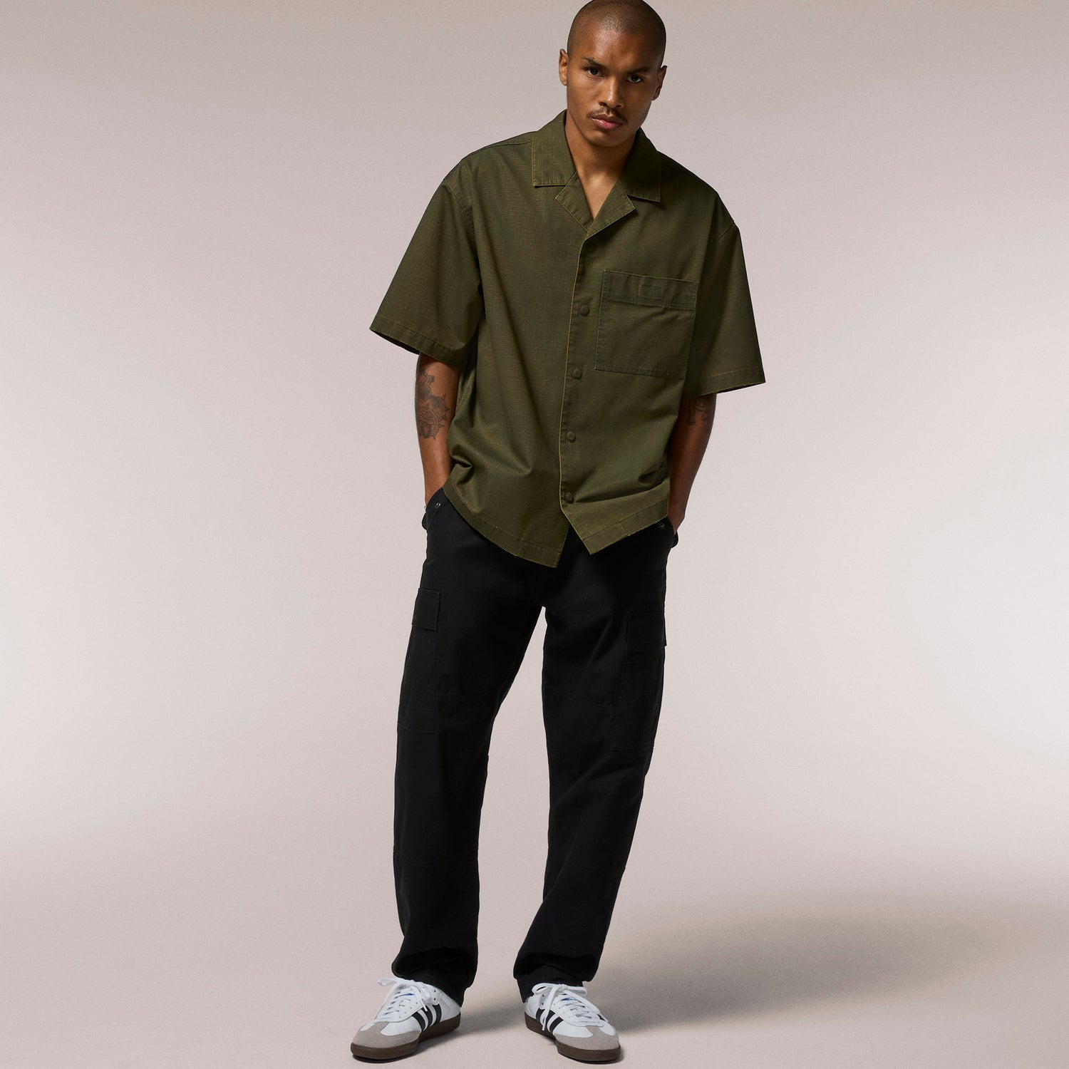 LCKR C-24 Standard Fit Cargo Pants - Men's - Black