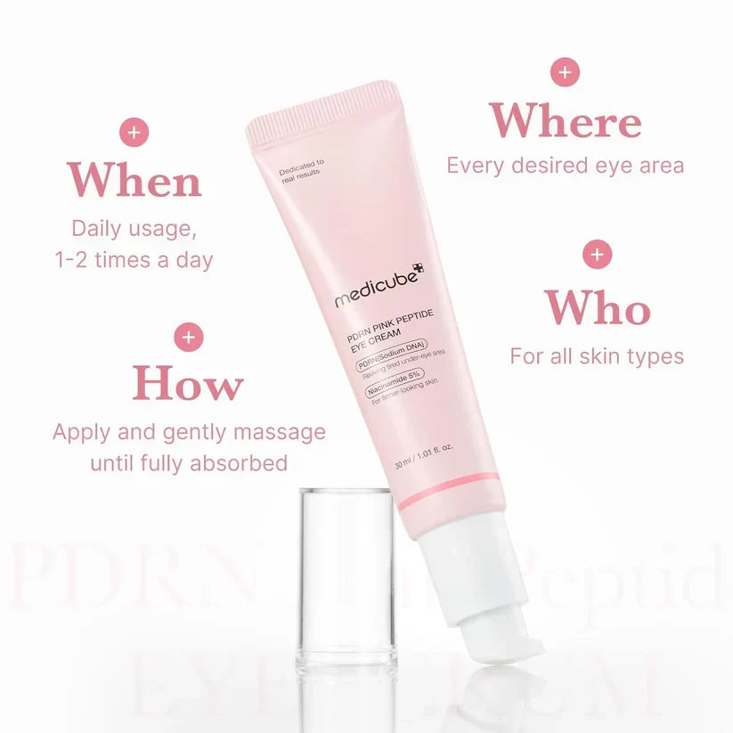 Medicube Sérum para os Olhos PDRN Pink Peptide 30 ml - imagem 2