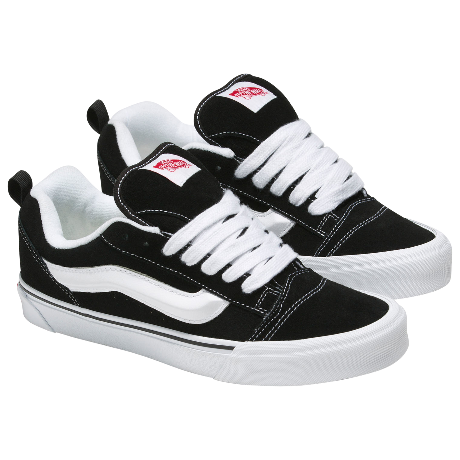 Vans Knu Skool  - Men's - Black/True White