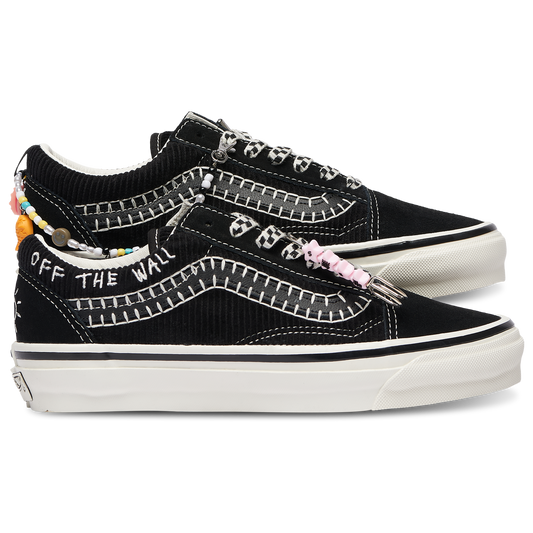 Vans LX Old Skool Charms - Women's - Black/Marshmallow