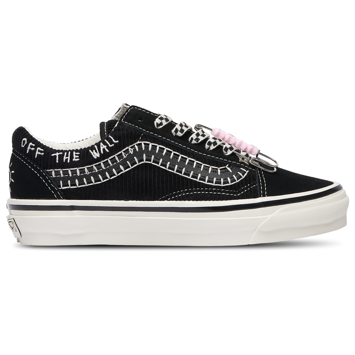 Vans LX Old Skool Charms - Women's - Black/Marshmallow