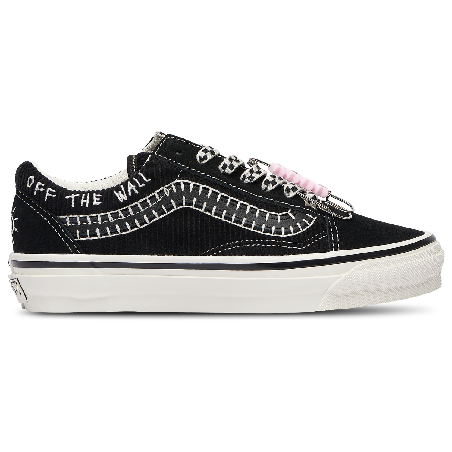 Vans LX Old Skool Charms - Women's - Black/Marshmallow