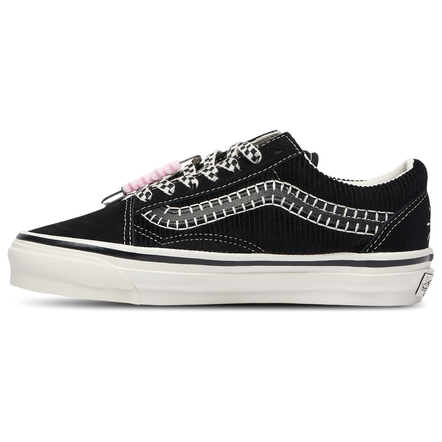 Vans LX Old Skool Charms - Women's - Black/Marshmallow