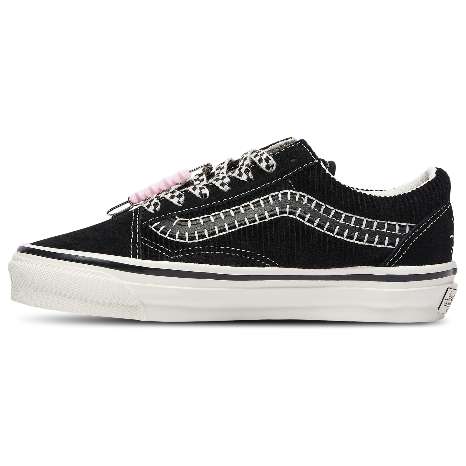 Vans LX Old Skool Charms - Women's - Black/Marshmallow