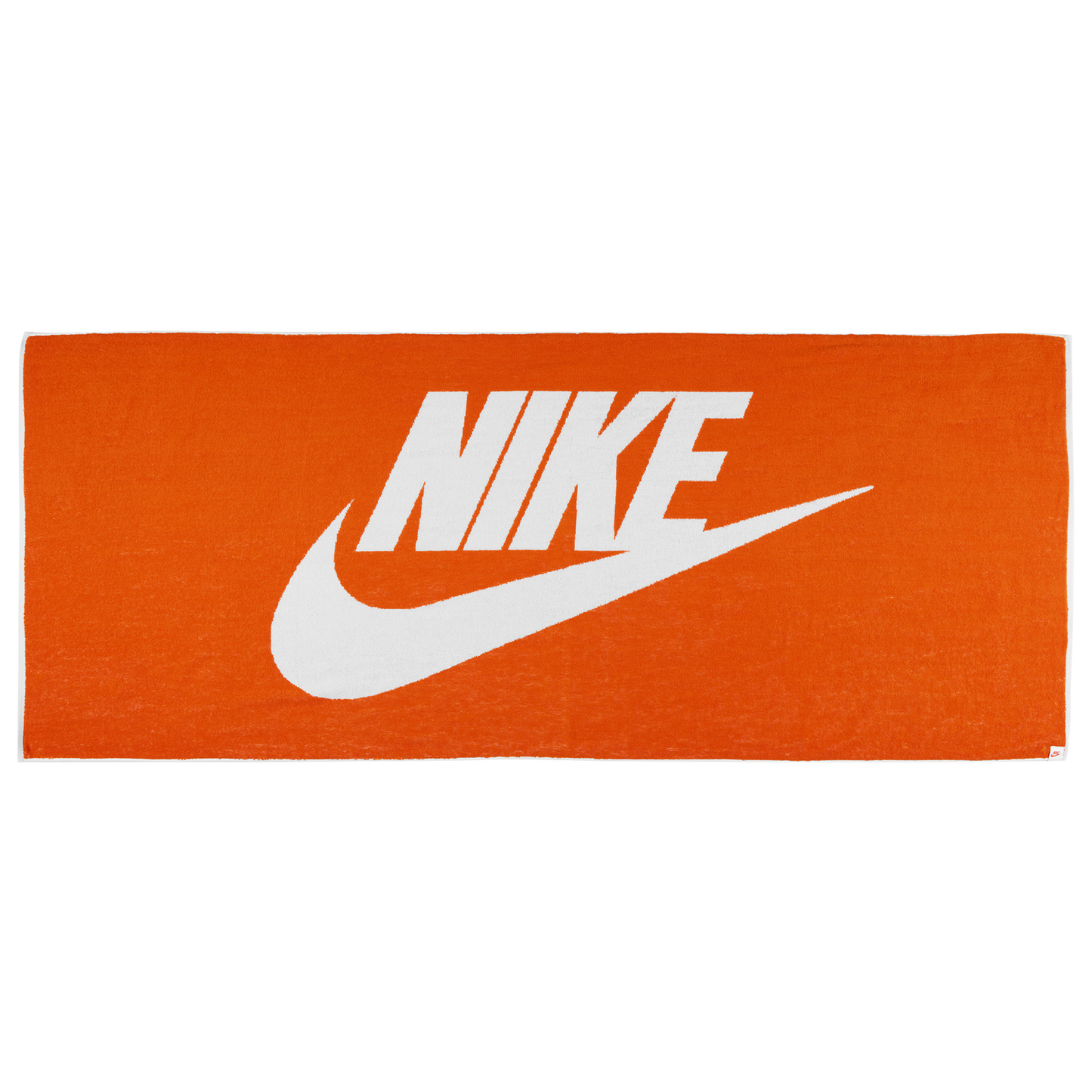 Nike CLUB POOL TOWEL - Men's - White/Safety Orange